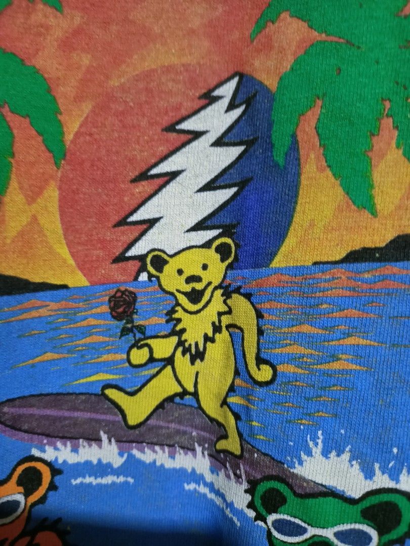 Grateful Dead Vintage 90s Grateful Dead Tie Dye Dancing Bears Tee Size US M / EU 48-50 / 2 - 5 Thumbnail
