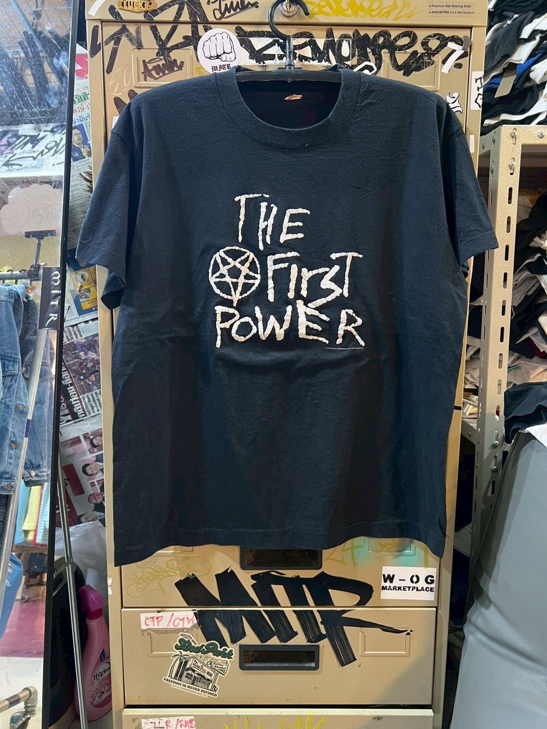 Band Tees The First Power T shirt vintage 1990’s Size US XL / EU 56 / 4 - 1 Thumbnail