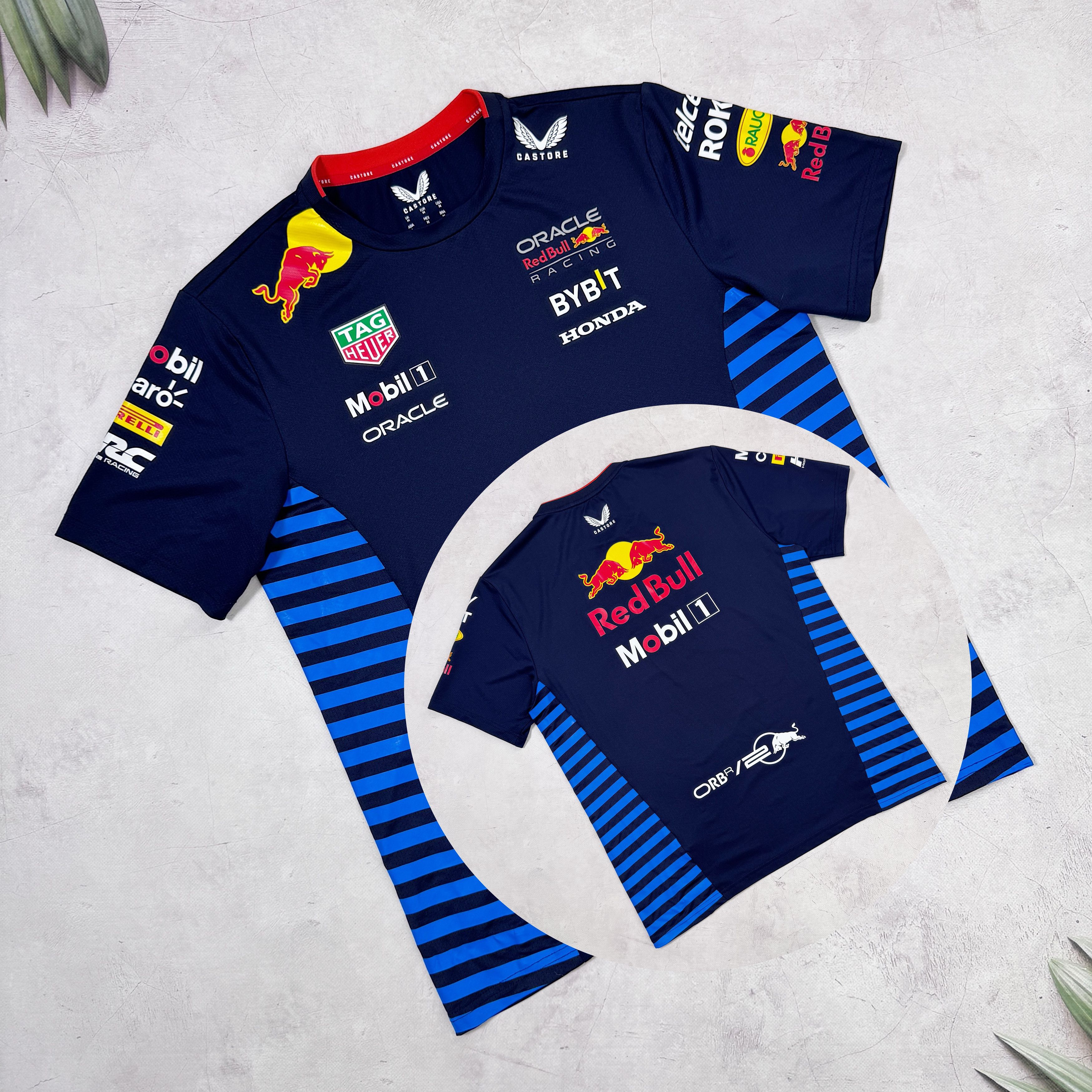 Castore 2024 Oracle Red Bull Racing Formula1 Team T-Shirt by Castore Size US M / EU 48-50 / 2 - 1 Thumbnail