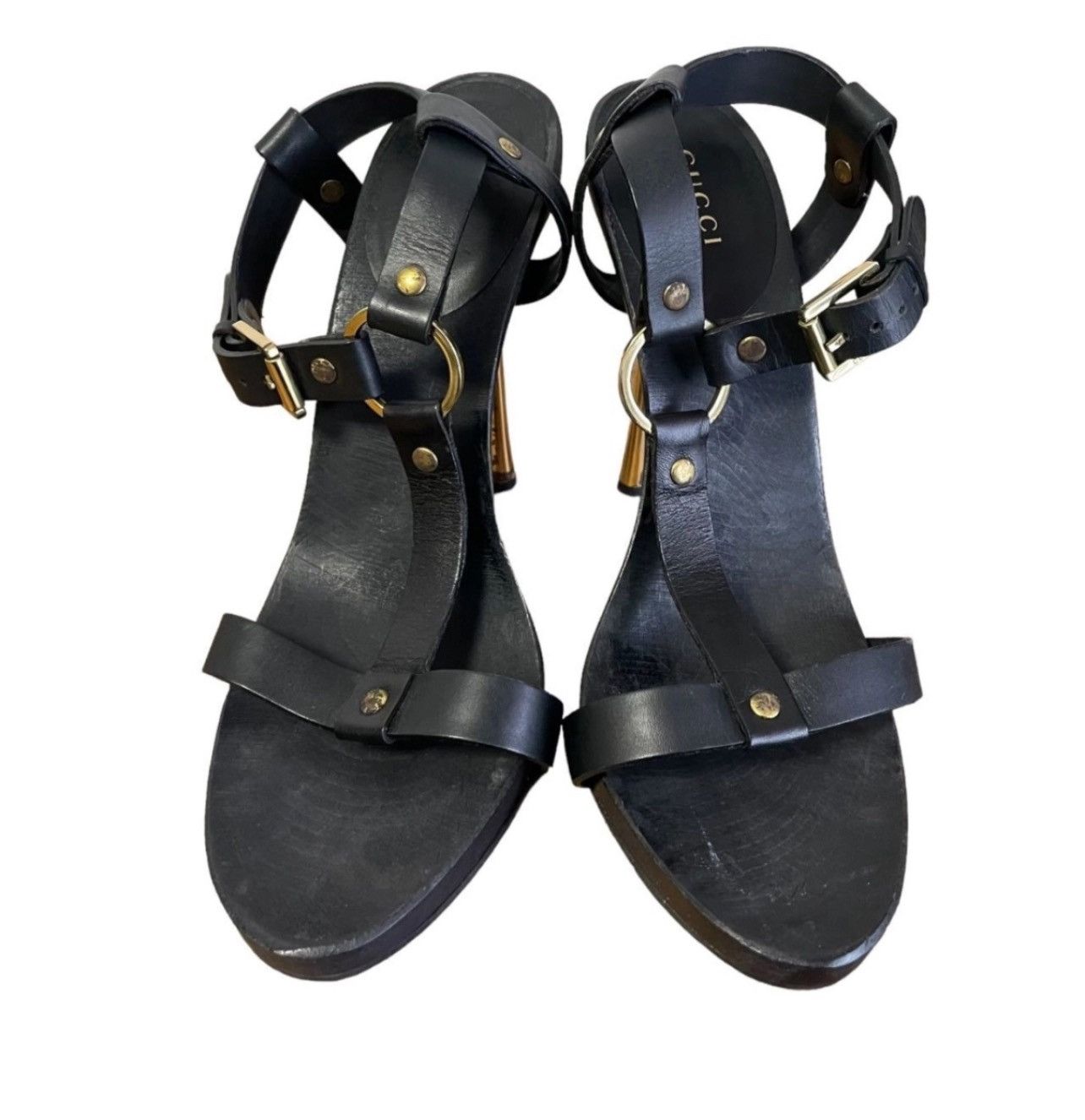 Gucci × Tom Ford Tom Ford Gucci SS02 Bondage heels Size US 8 / IT 38 - 2 Thumbnail