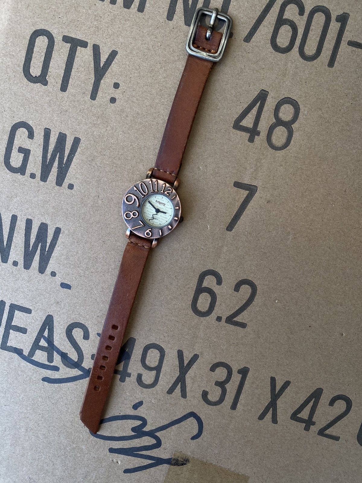 Japanese Brand × Jewelry × Vintage Vintage Bronze Numeral Watch - Japanese Brand Size ONE SIZE - 5 Thumbnail