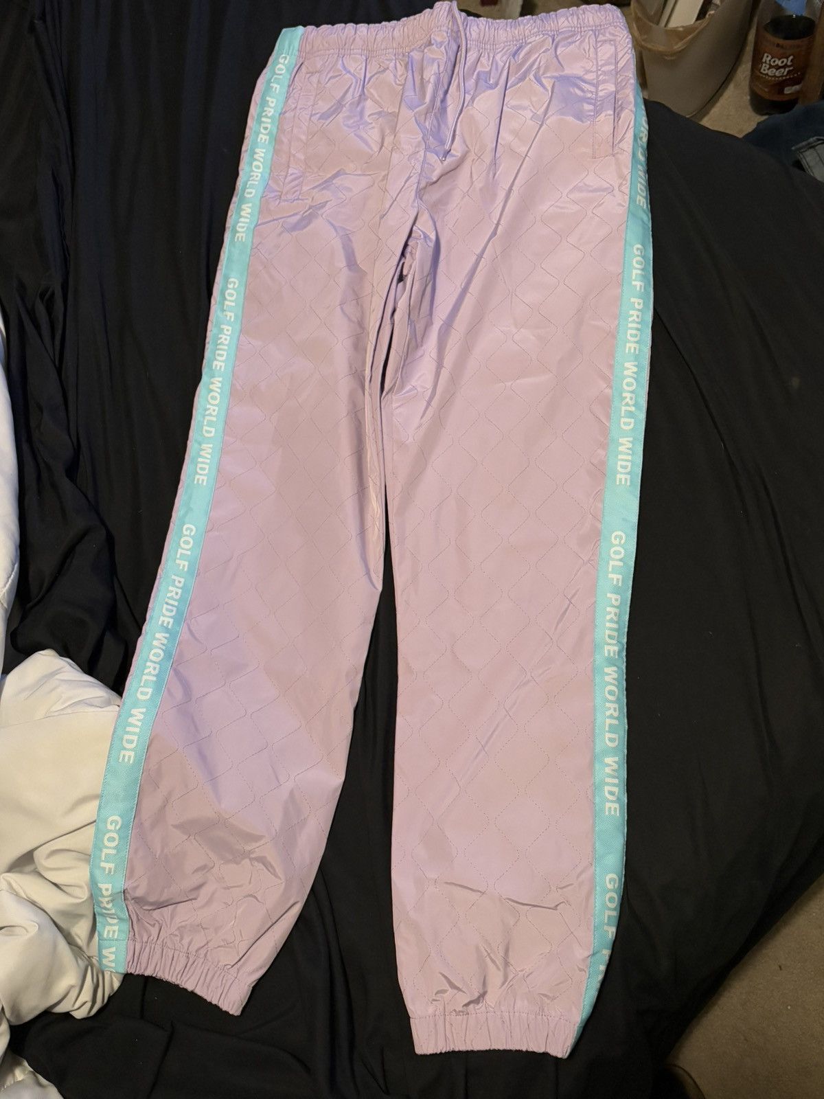 Golf Wang Golf Pride World Wide Purple/Blue Track Pants - Size 32 Size US 32 / EU 48 - 4 Thumbnail