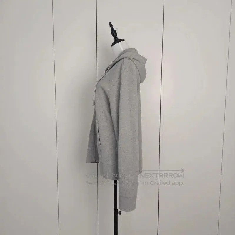 Thom Browne Thom Browne Gray Striped Long Sleeve Hoodie . Size S / US 4 / IT 40 - 4 Thumbnail