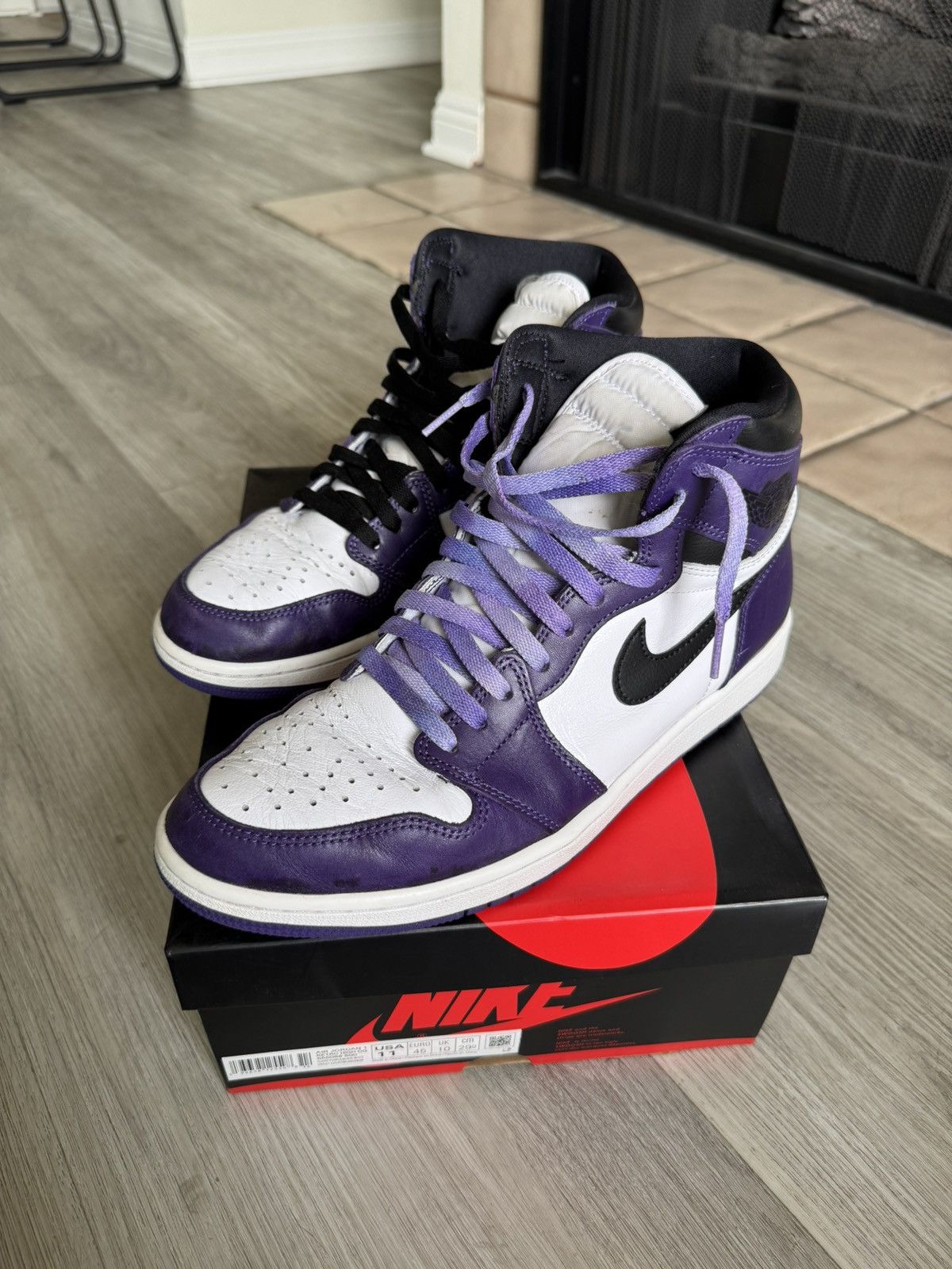 Jordan 1 Retro High Court Purple