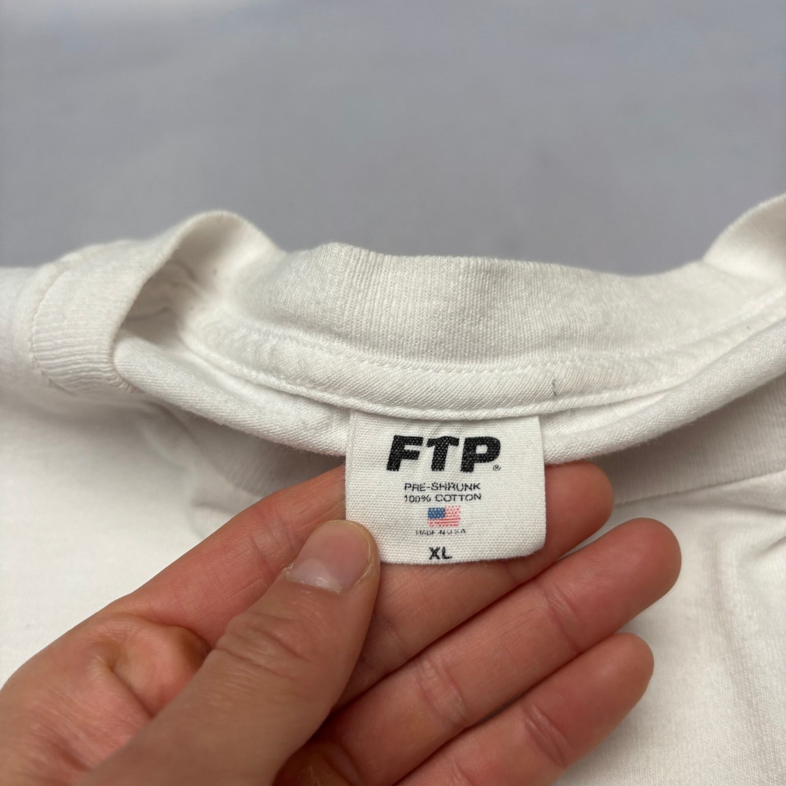 Fuck The Population FTP F*ckthepopulation Upside Down Reverse Logo Shirt XL Size US XL / EU 56 / 4 - 5 Thumbnail