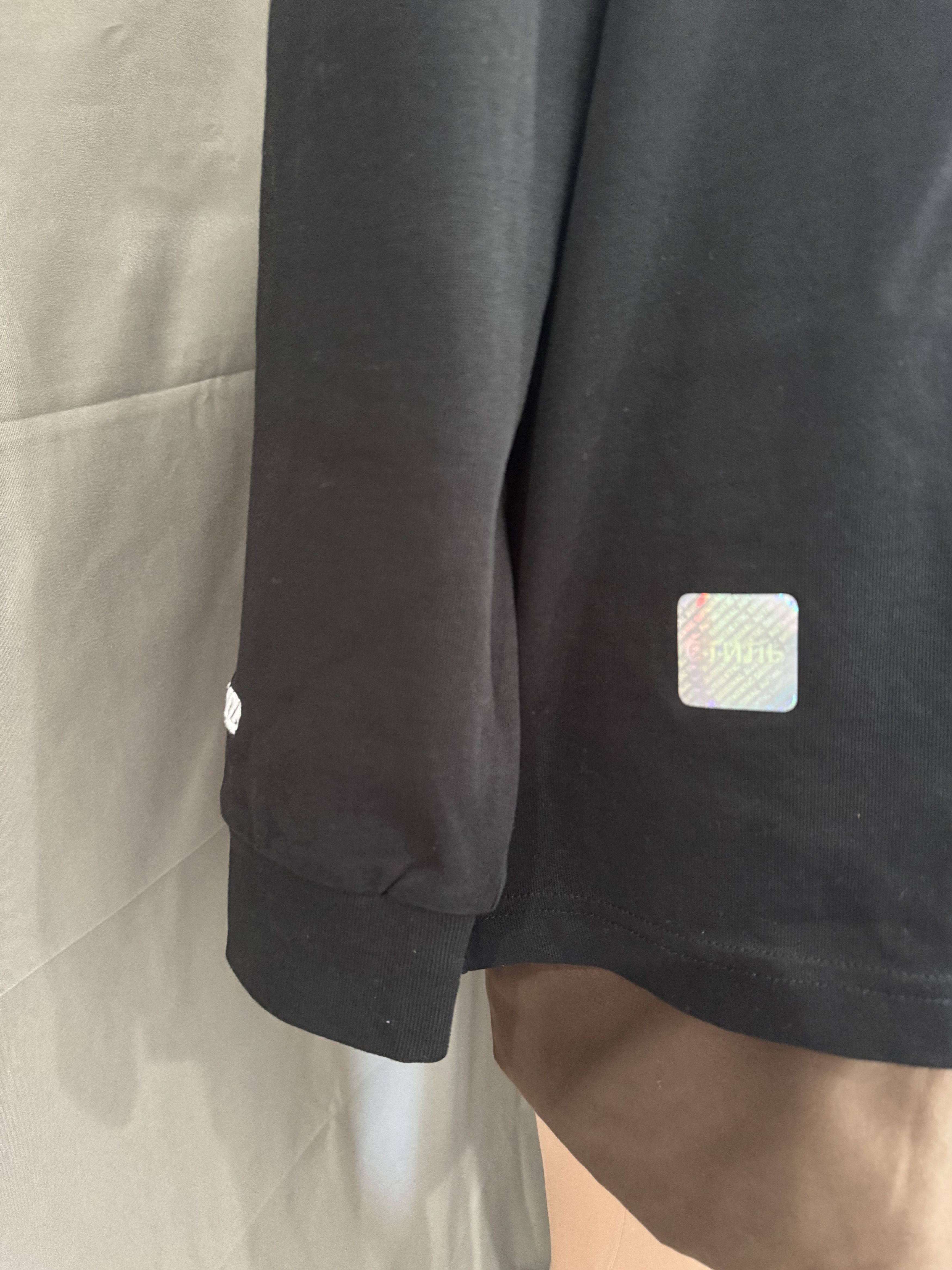 Heron Preston Heron Preston Black Graphic Long Sleeve Shirt Size Small Size US S / EU 44-46 / 1 - 2 Thumbnail