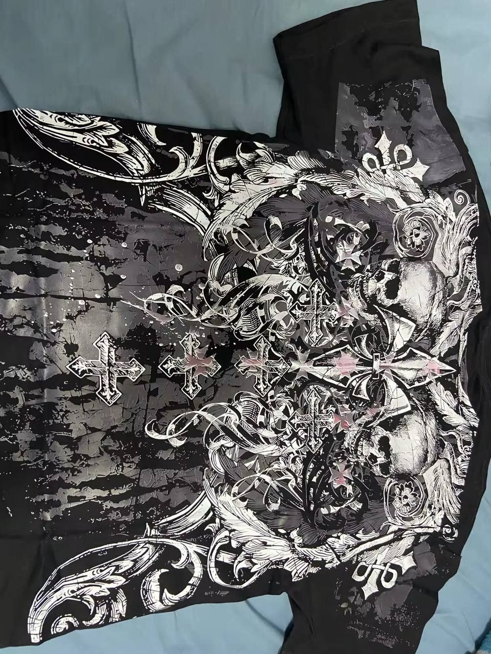 Japanese Brand × Vintage skull print t-shirt Size US M / EU 48-50 / 2 - 2 Thumbnail