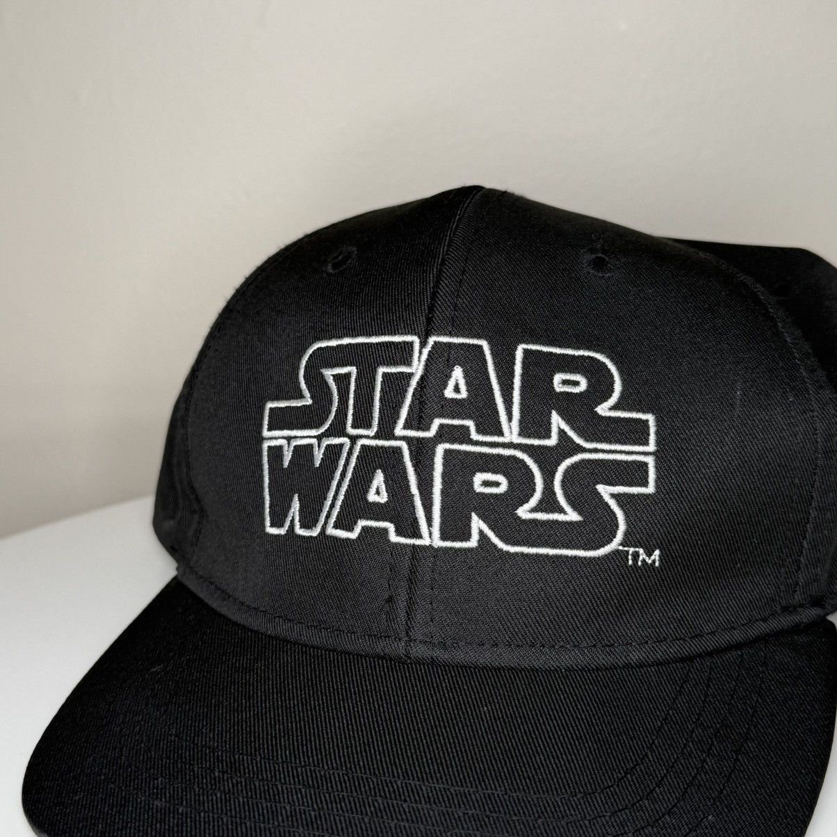 Star Wars Star Wars Black Baseball Cap Lucasfilm Adjustable OS Hat Size ONE SIZE - 3 Thumbnail