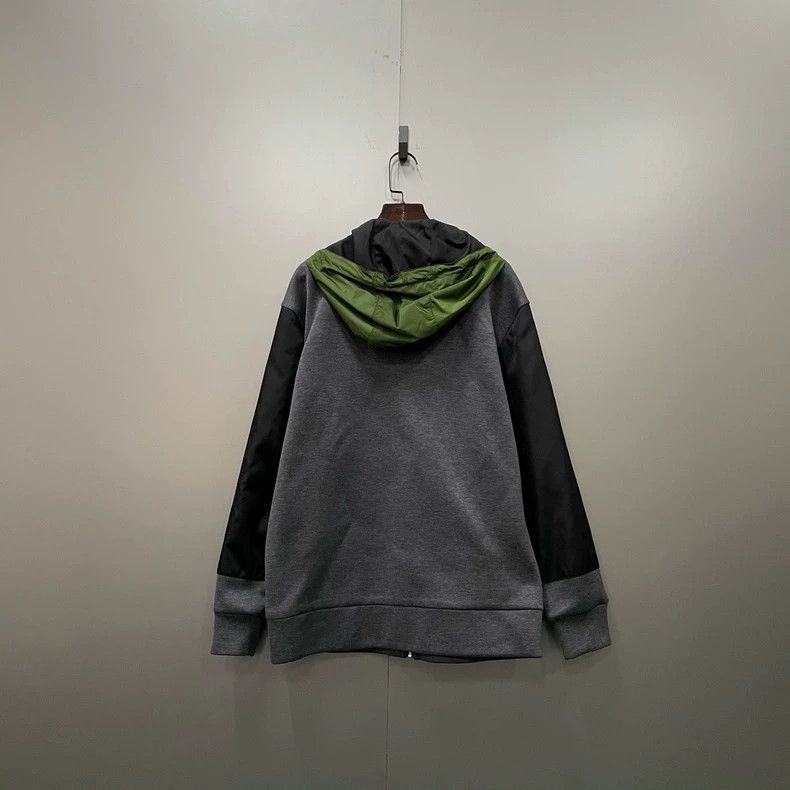 Prada Prada Black stitching triangle zipper jacket 2503-Nextarrow Size US L / EU 52-54 / 3 - 3 Thumbnail
