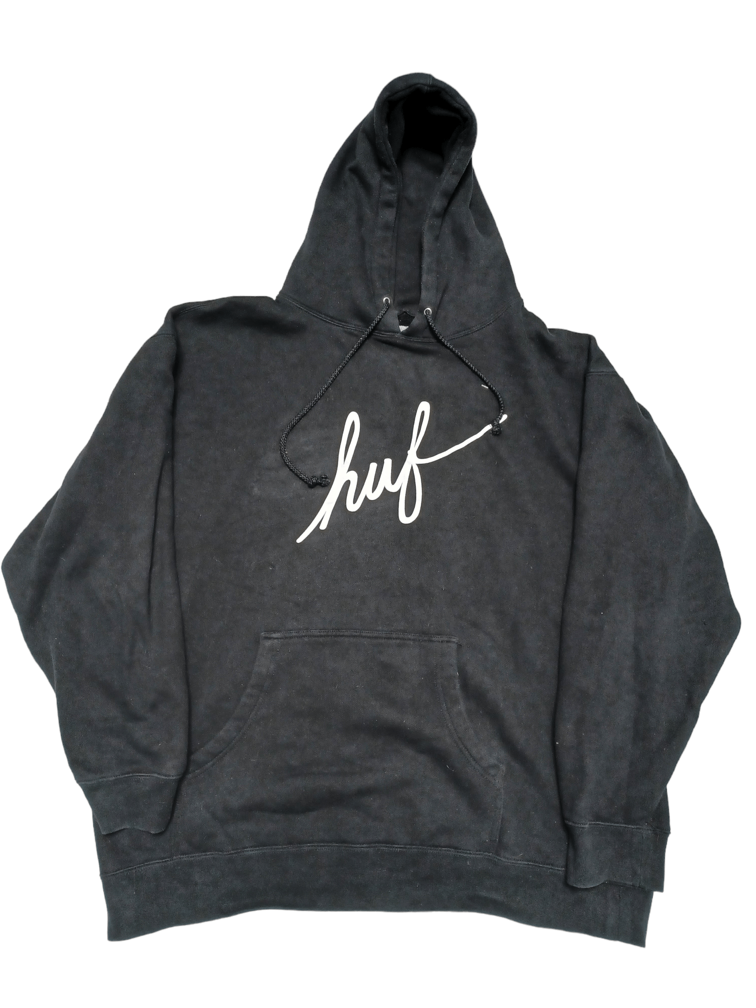 Huf HUF OVERSIZE BIGLOGO CENTERLOGO HOODIE ON FLEECE Size US XL / EU 56 / 4 - 1 Thumbnail