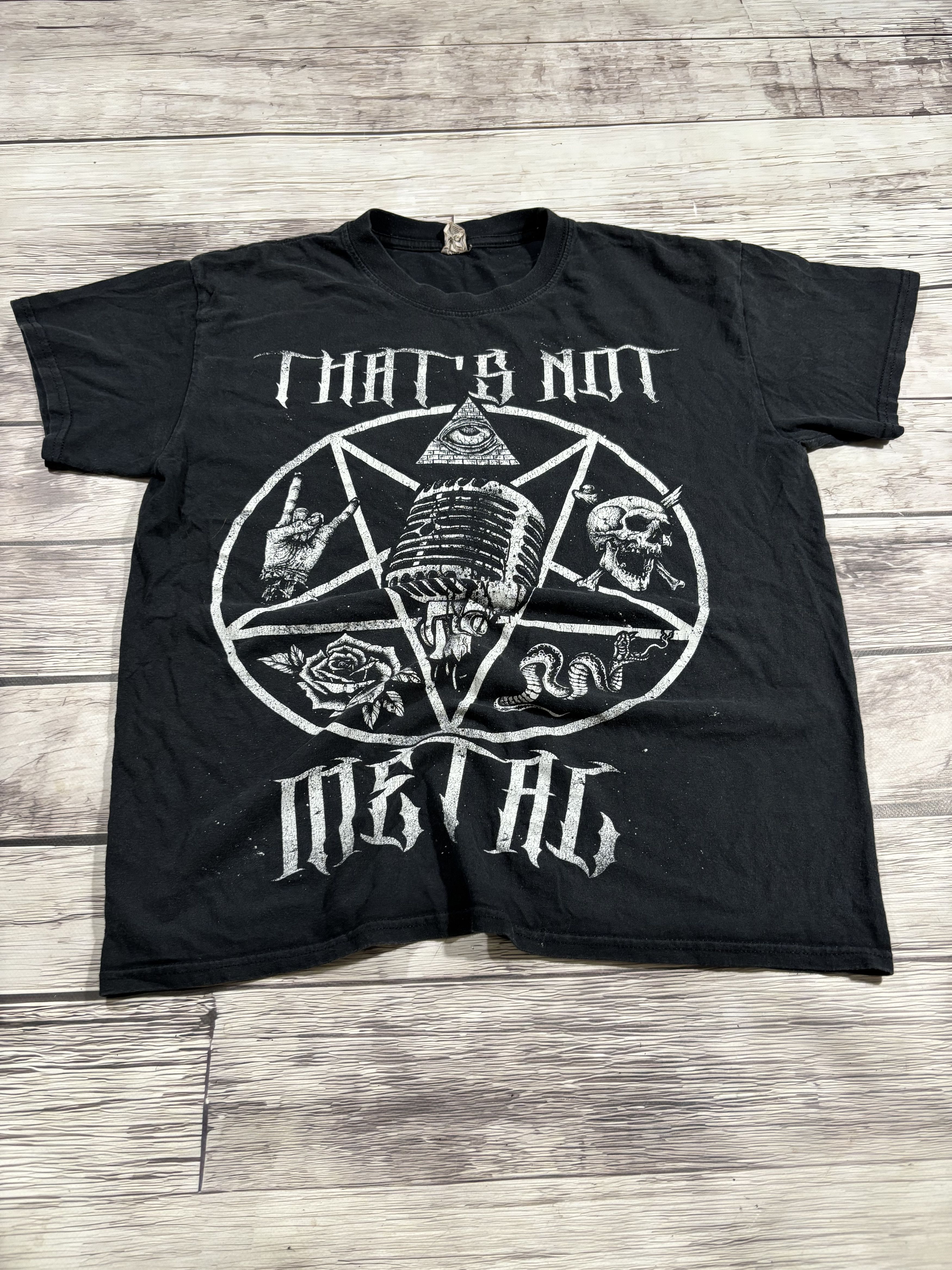 Affliction VTG CRADLE OF FILTH STYLE SKELETON DEVIL BAND TEE Size US M / EU 48-50 / 2 - 1 Thumbnail