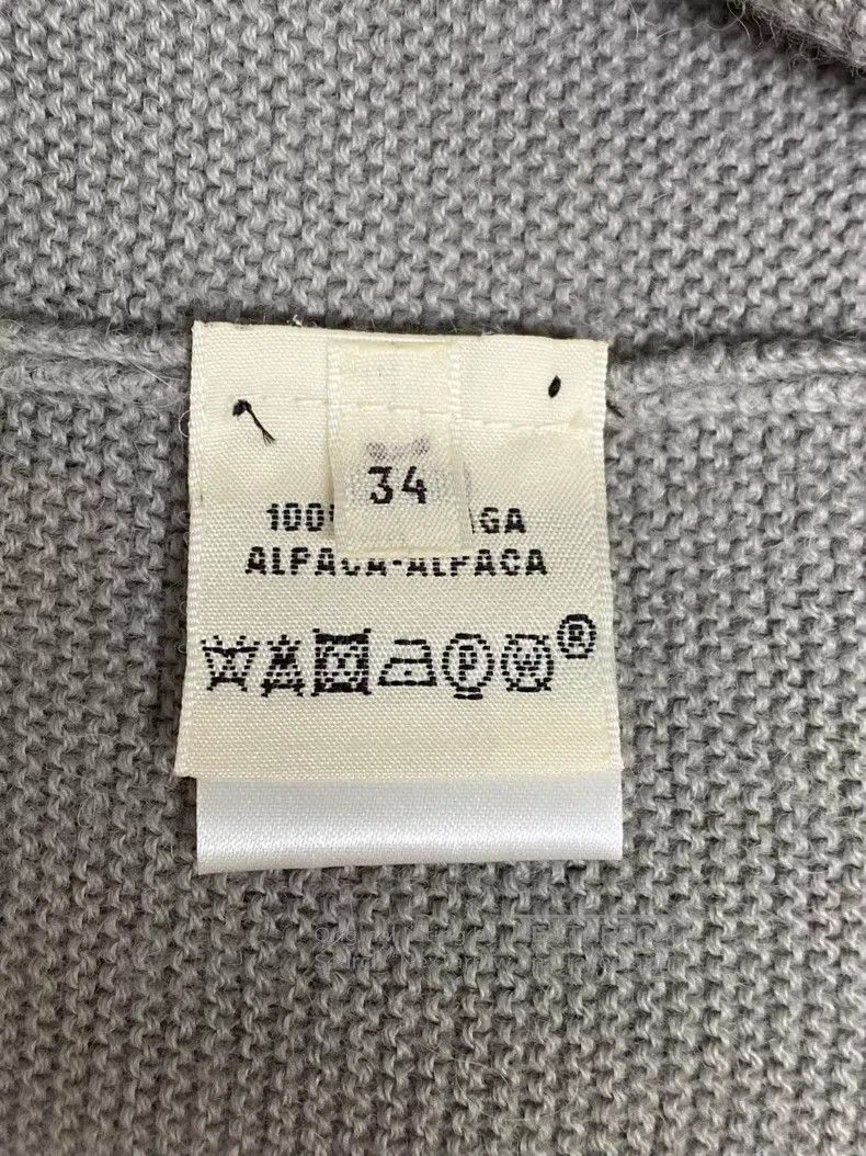 Hermes Hermes Alpaca wool sleeveless vest tie-waist fitted dress Size XXS / US 00 / IT 34 - 5 Thumbnail