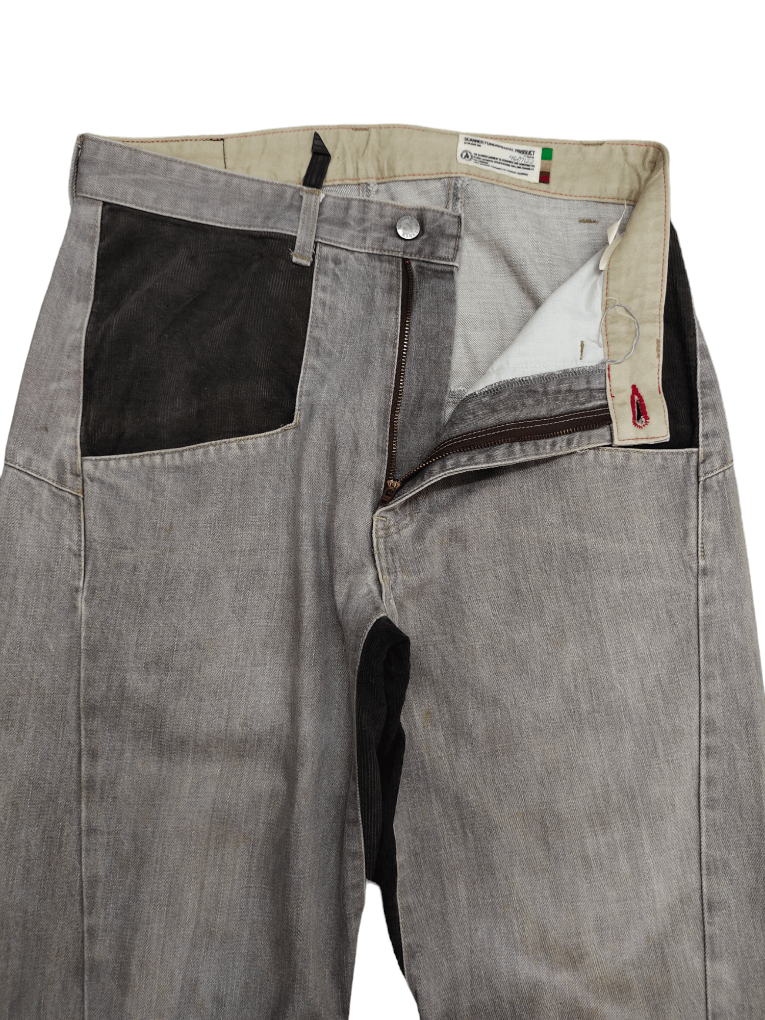 FDMTL Scanner Fundamental Two Color Denim Pants Size US 31 - 9 Thumbnail