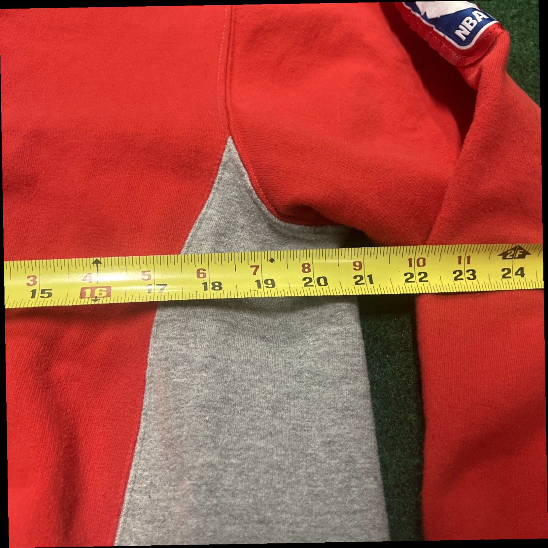 NBA NBA Exclusive LA Clippers Hoodie Size Medium Red Grey Size US M / EU 48-50 / 2 - 7 Thumbnail