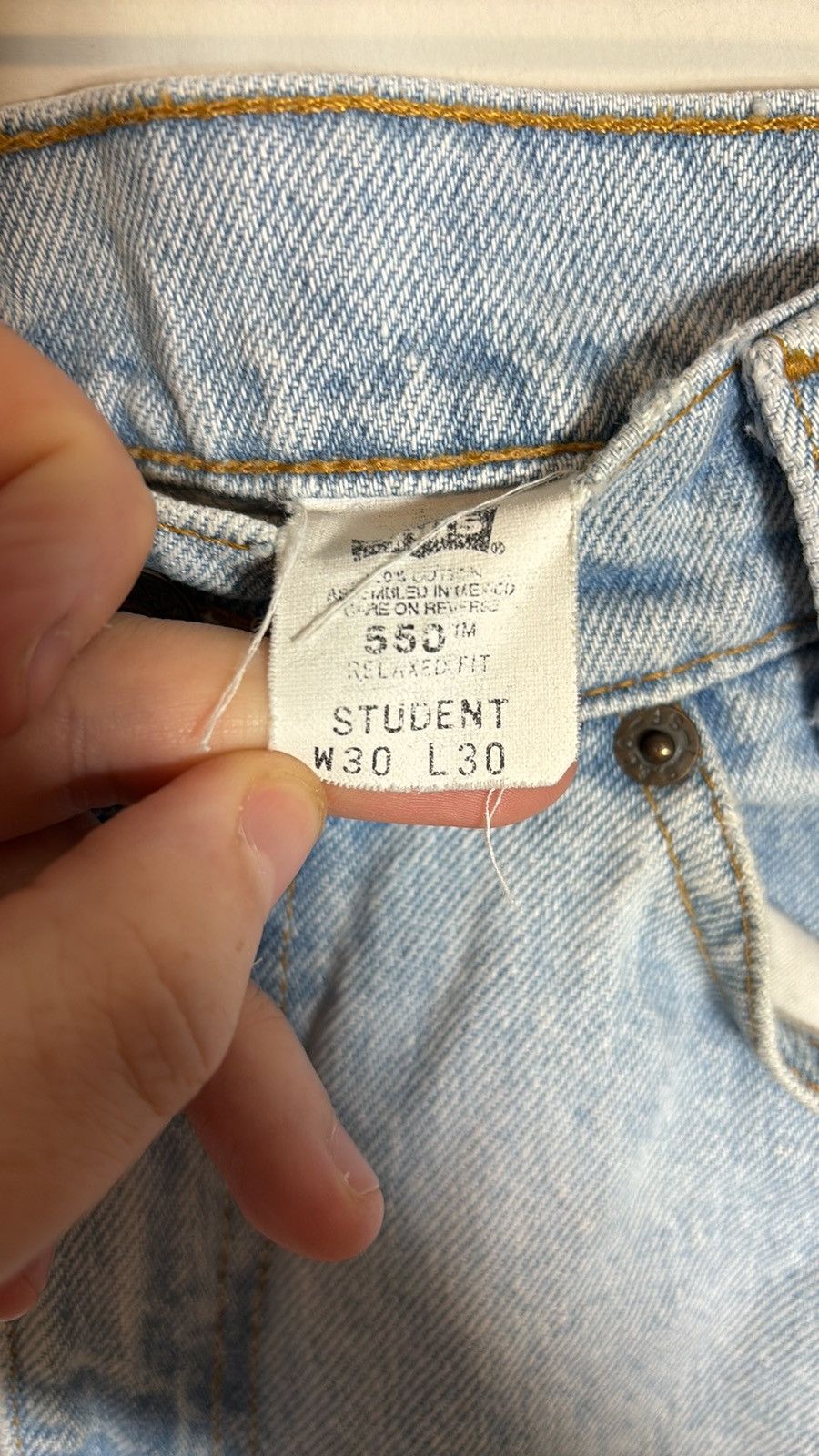 Levi's × Vintage Vintage Levi’s 550 Jeans Size US 29 - 3 Thumbnail