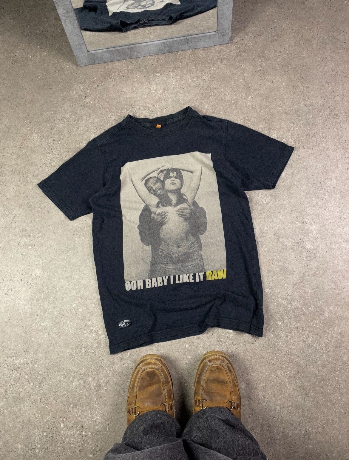 Pelle Pelle × Vintage Vintage Pelle Pelle Crazy Y2K Hip Hop T Shirt Size US S / EU 44-46 / 1 - 1 Thumbnail