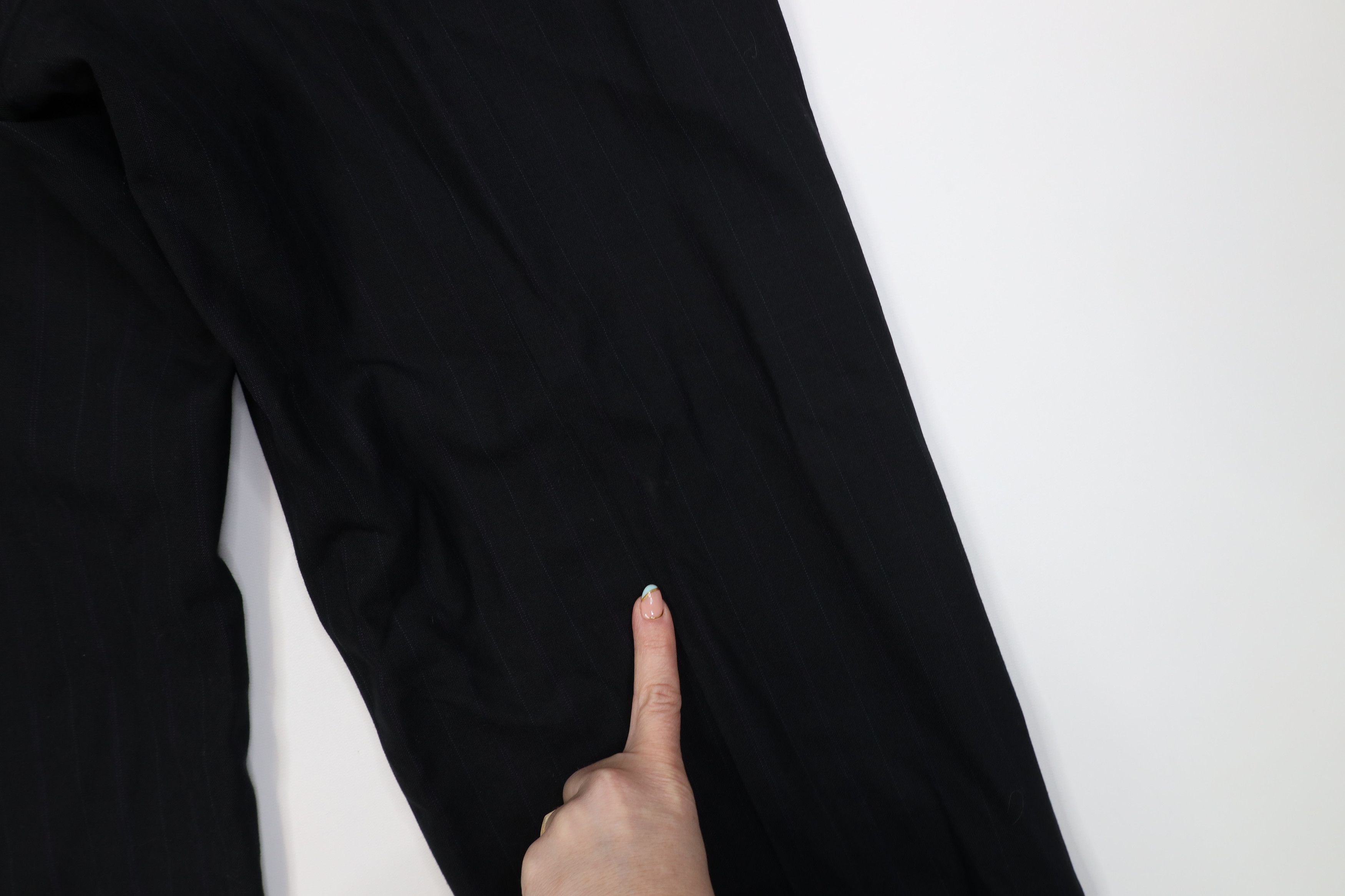 Vintage Vintage 70s Streetwear Pinstriped Wide Leg Chino Pants Size US 34 / EU 50 - 9 Thumbnail