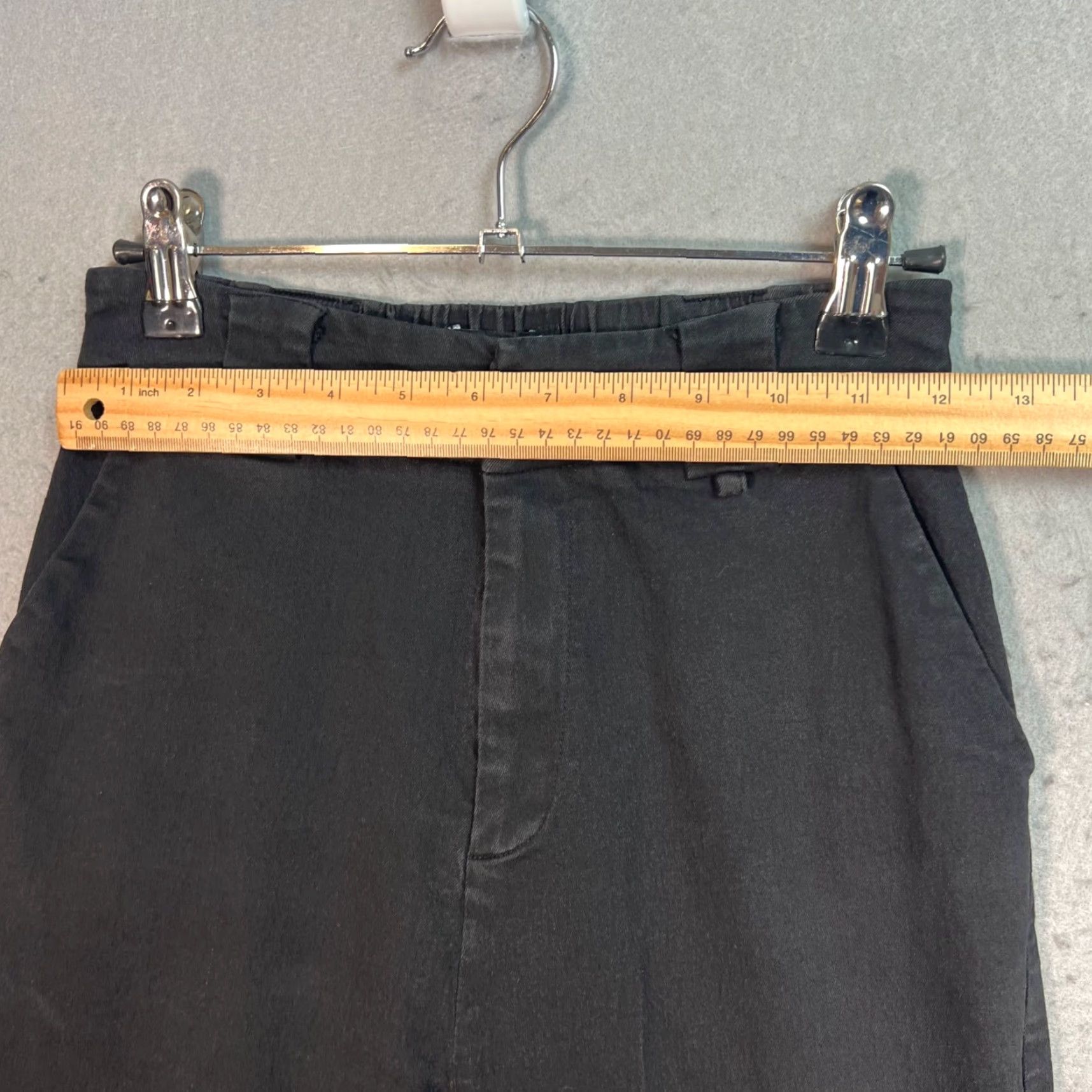 I.AM.GIA I.AM.GIA Womens Black Tapered Leg Elastic Waist Jogger Pants Size 24 Size 42" / US 20 - 4 Thumbnail