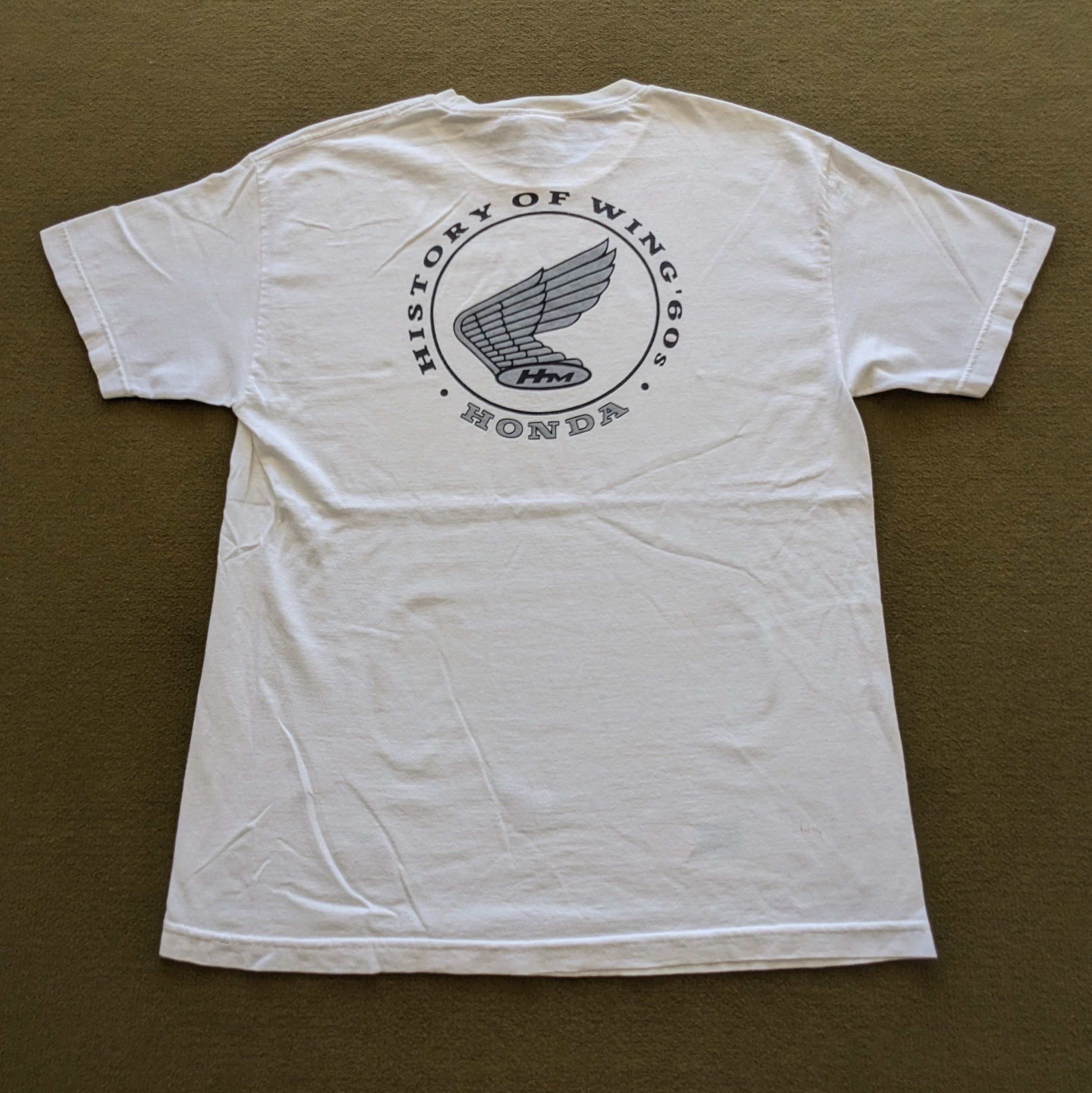 Vintage History of Wing 60's HONDA Car T-shirt