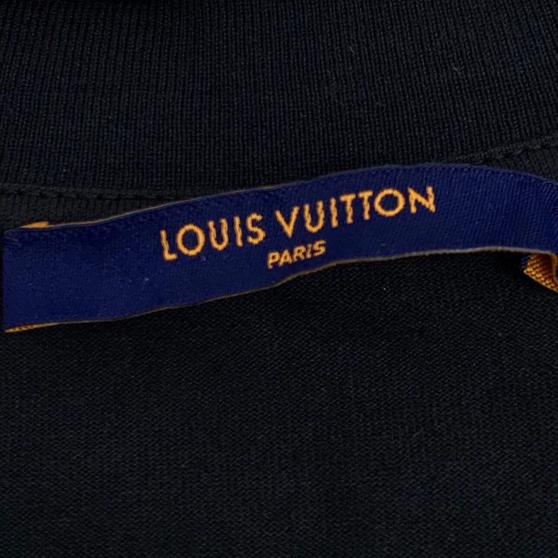 Louis Vuitton Louis Vuitton black logo and cotton crewneck with floral Size US S / EU 44-46 / 1 - 5 Thumbnail