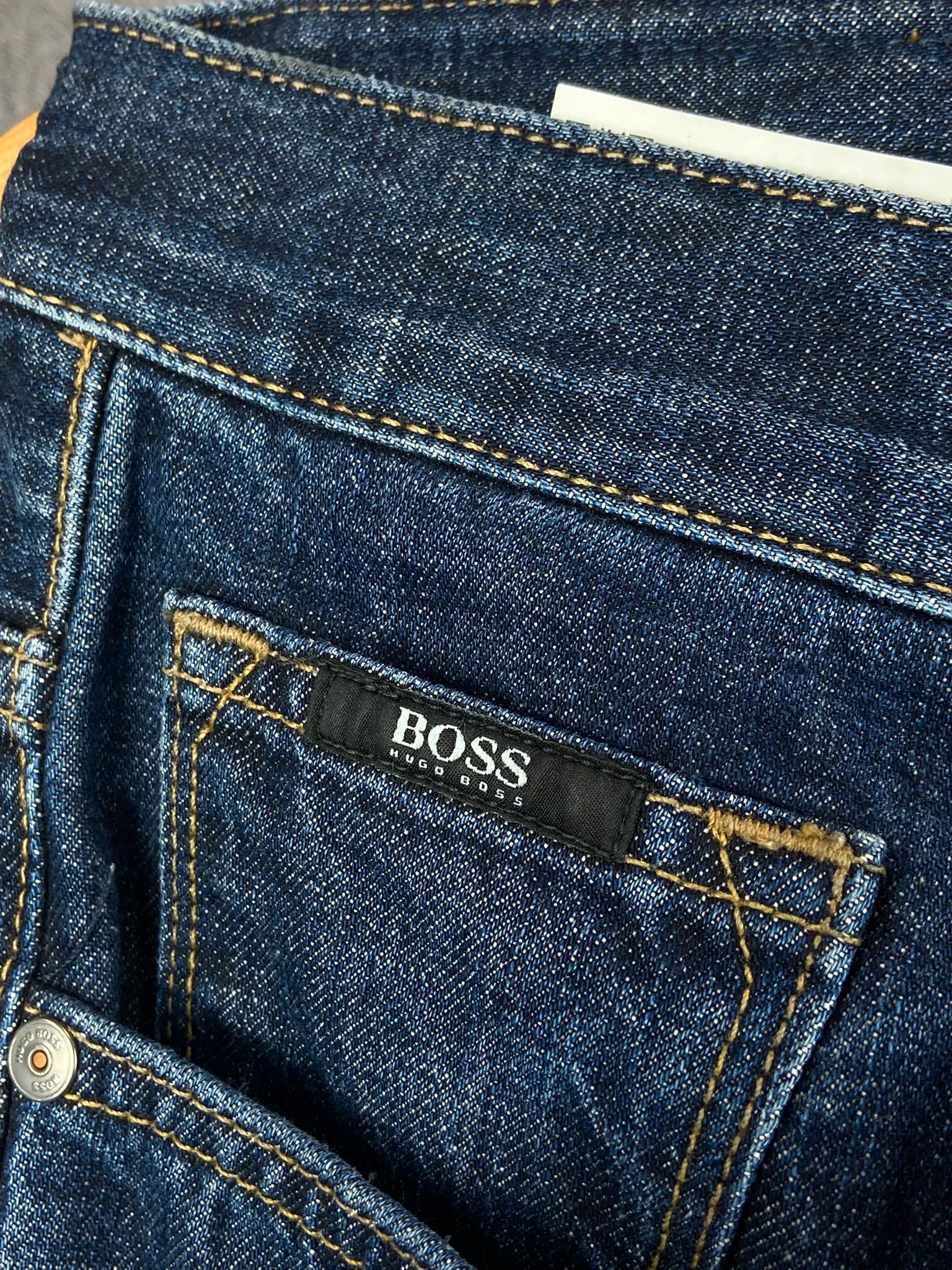 Wrangler Wrangler Blue Denim Jeans M Straight Fit USA Style Size US 34 / EU 50 - 2 Thumbnail