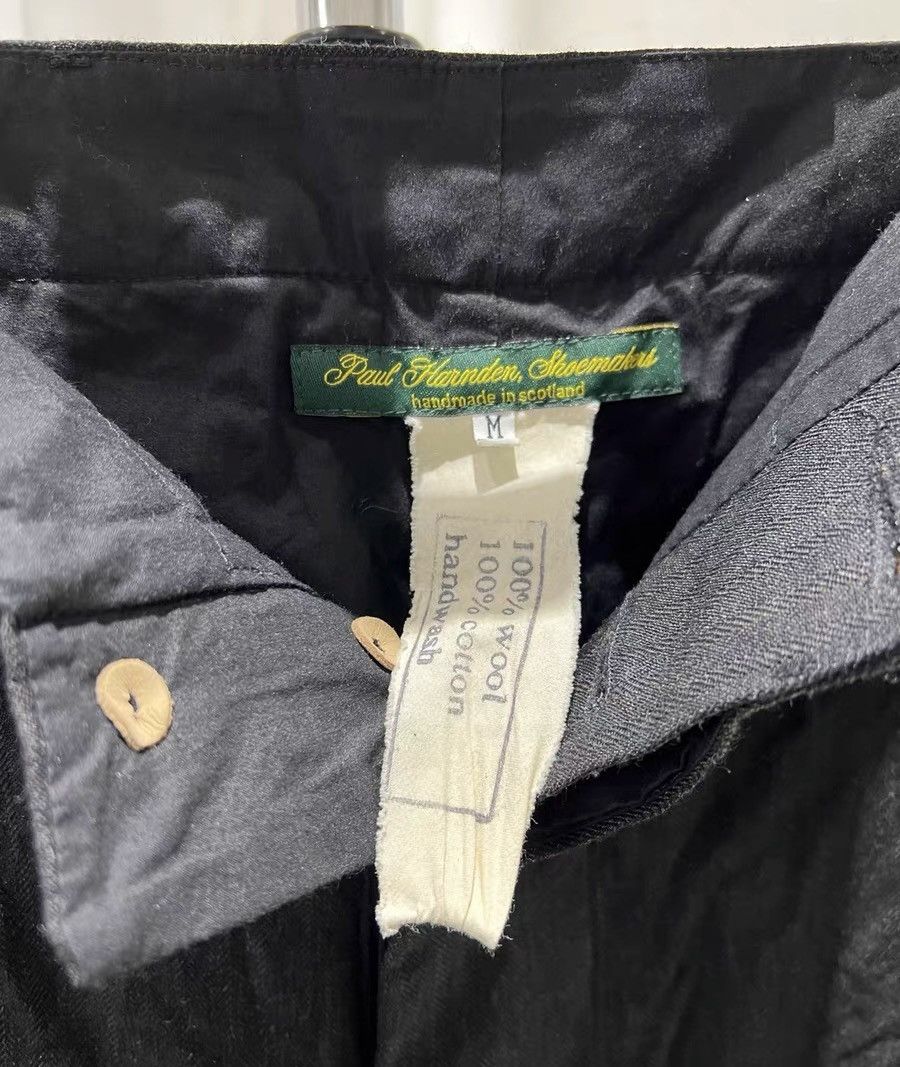 Paul Harnden Shoemakers Paul Harnden Herringbone Wool Pleated 9-Trousers M New Size US 32 / EU 48 - 7 Thumbnail