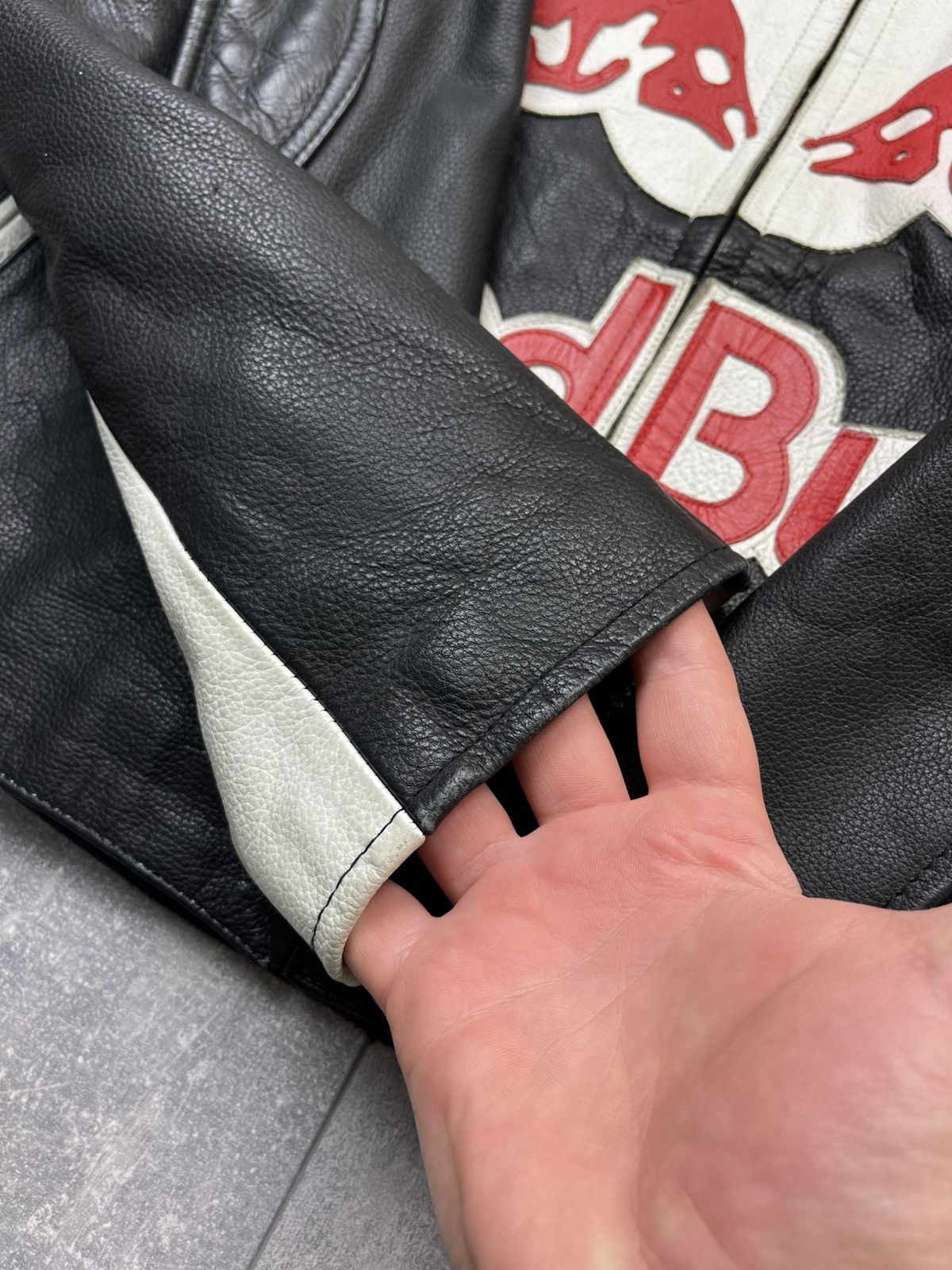 Vintage Red Bull Sponsored Racing Leather Jacket Size XXL Men’s Size US XXL / EU 58 / 5 - 10 Thumbnail