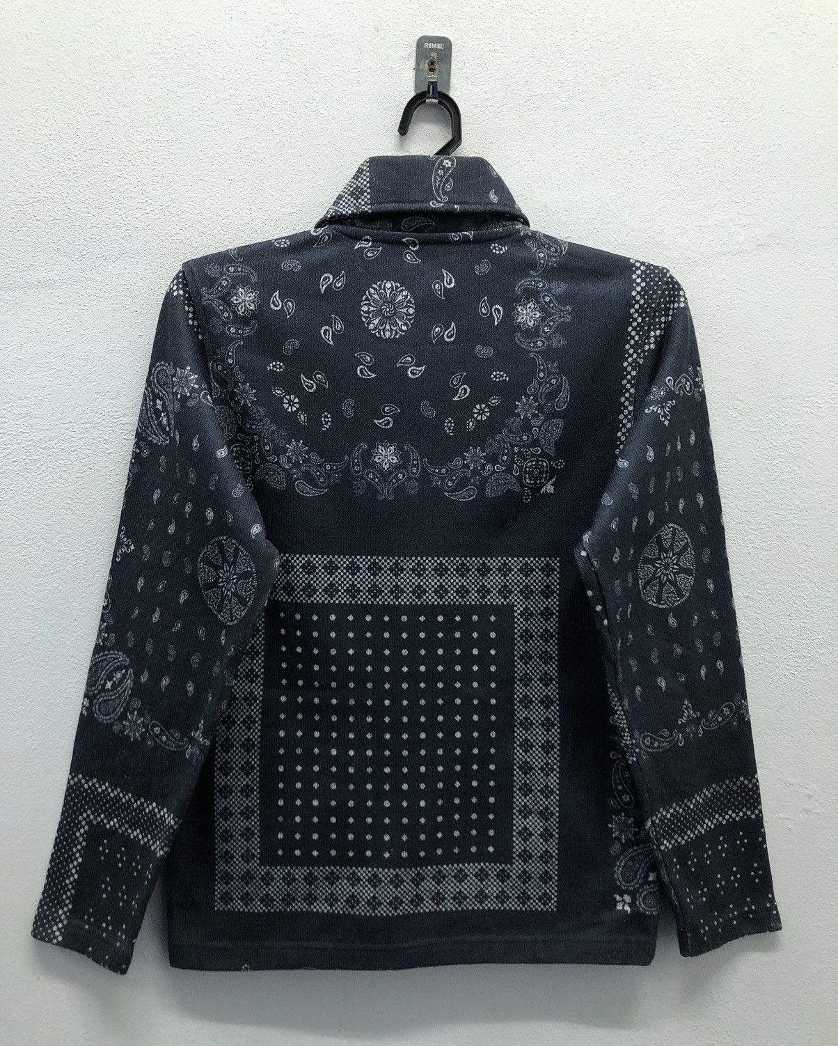 Beams Japan B:MING by BEAMS Navy Bandana Patchwork Chore Jacket Size US S / EU 44-46 / 1 - 2 Thumbnail