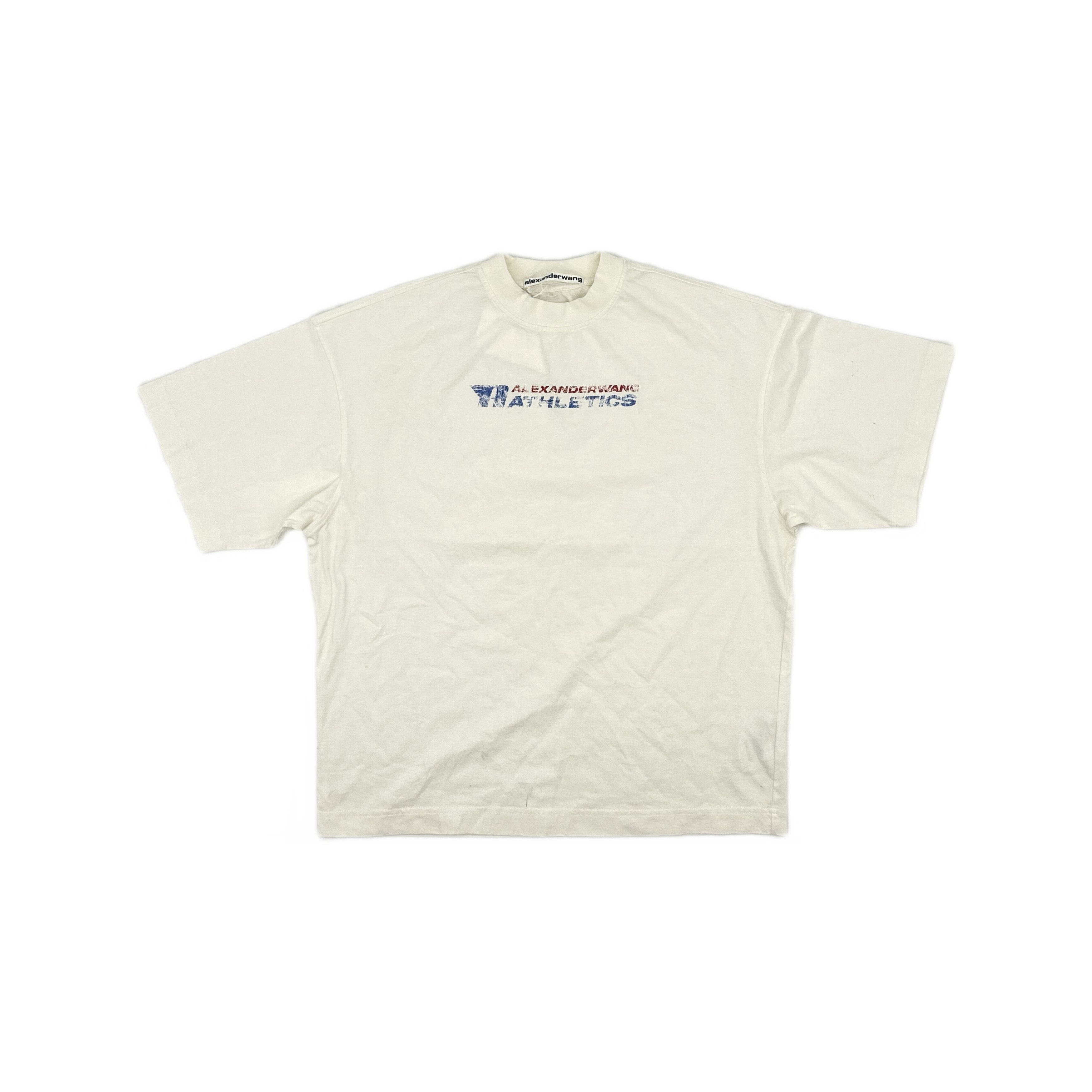 Alexander Wang Alexander Wang Athletics Logo T-Shirt Size S Size US S / EU 44-46 / 1 - 1 Thumbnail