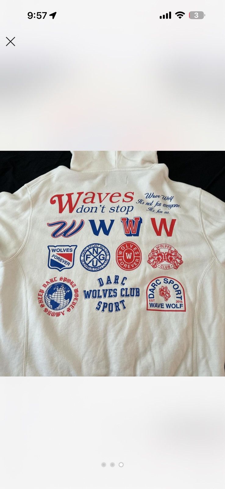 Darc Sport Darc sport hoodie Size US XL / EU 56 / 4 - 3 Thumbnail