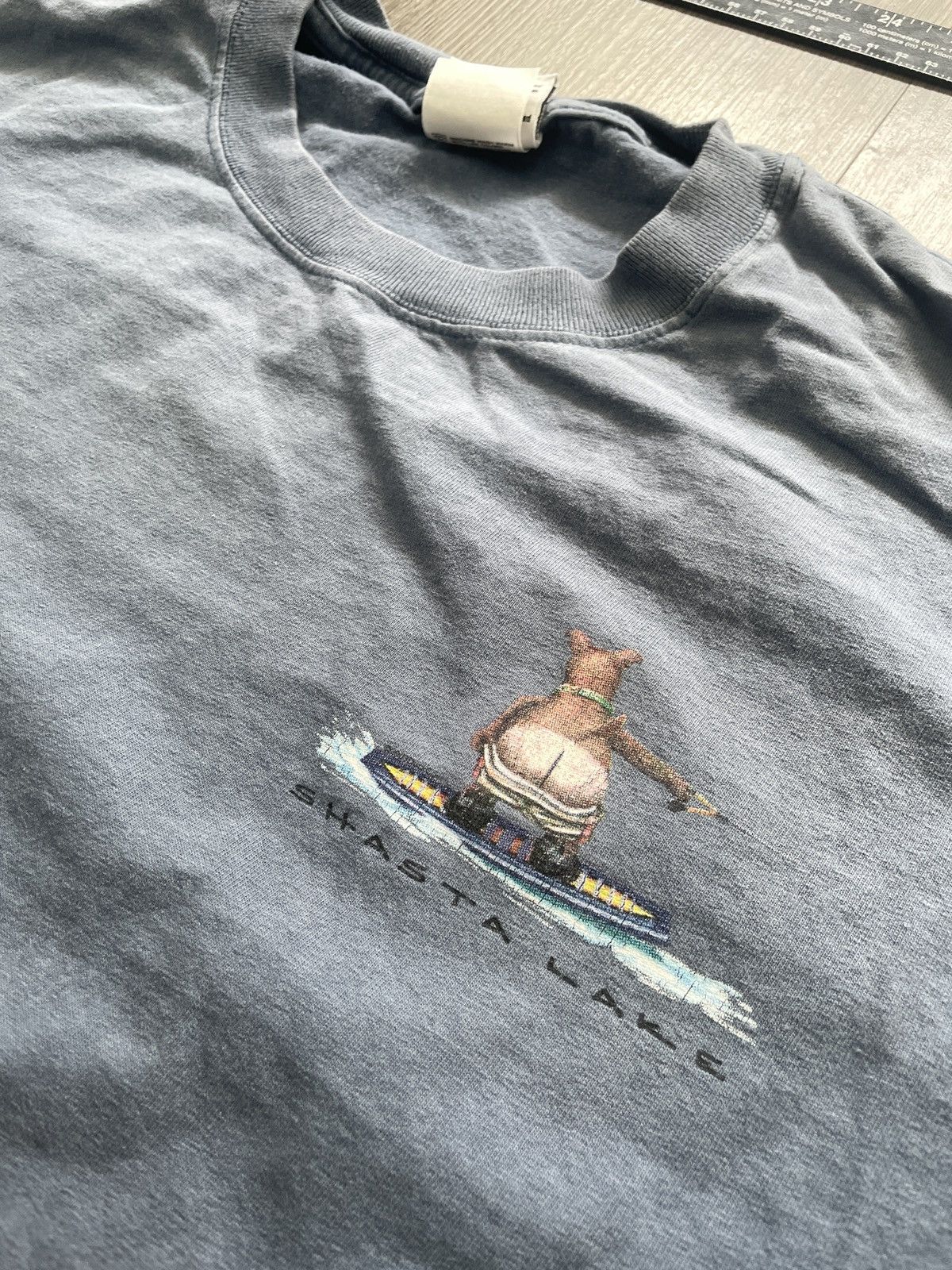 Vintage Y2K “Shasta Lake Buns Out” Graphic T-shirt (Sz. XXL) Size US XXL / EU 58 / 5 - 4 Thumbnail
