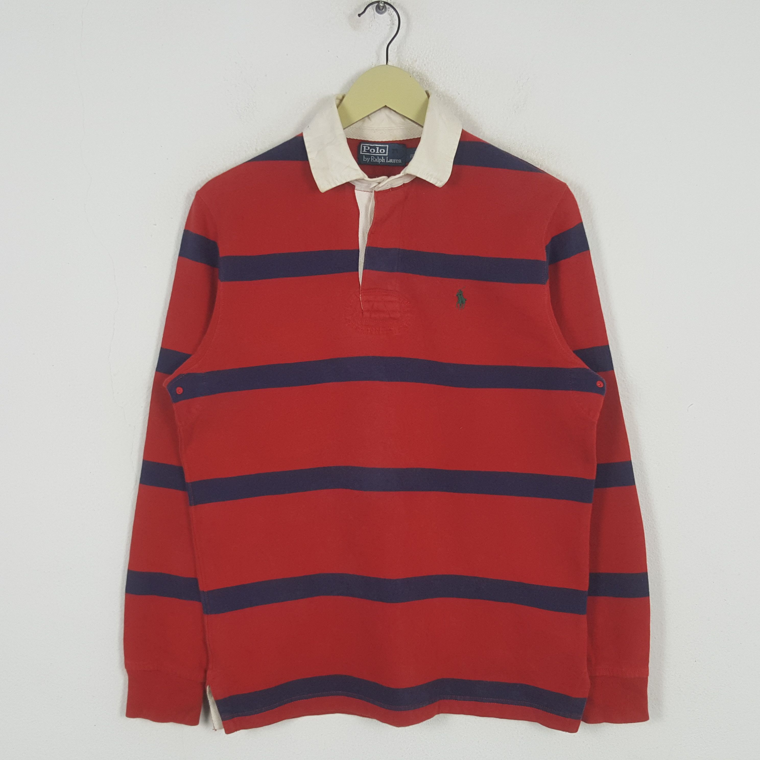 Polo Ralph Lauren Vintage Polo Ralph Lauren Striped Polos Shirt Size US S / EU 44-46 / 1 - 1 Thumbnail