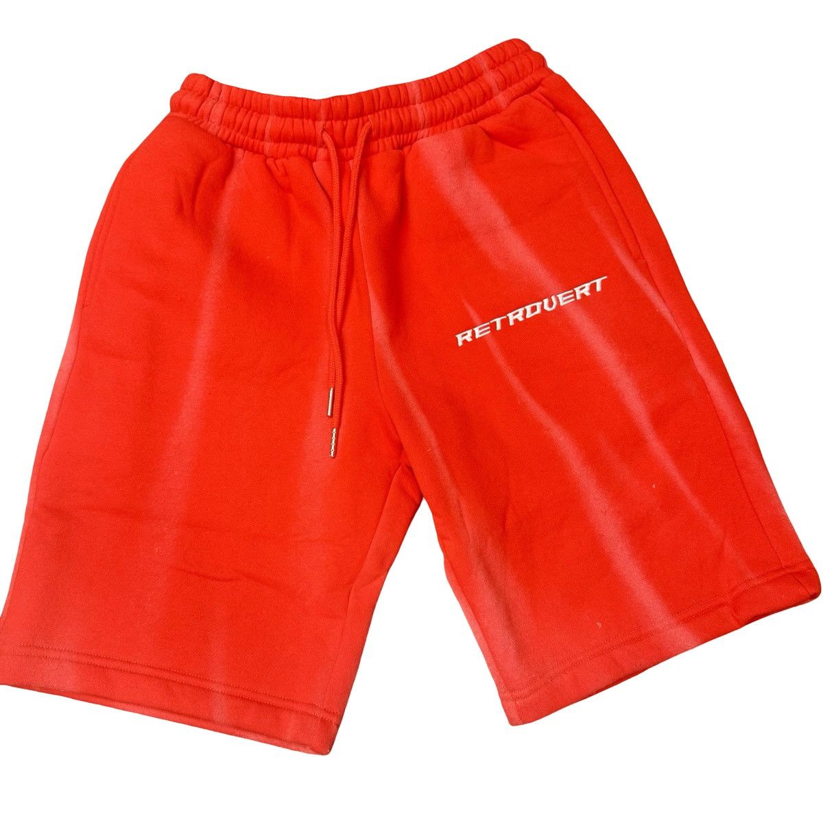 RETROVERT Retrovert Men’s Bold Red Athletic Shorts XS. Rare Streetwear Size US 28 / EU 44 - 2 Thumbnail