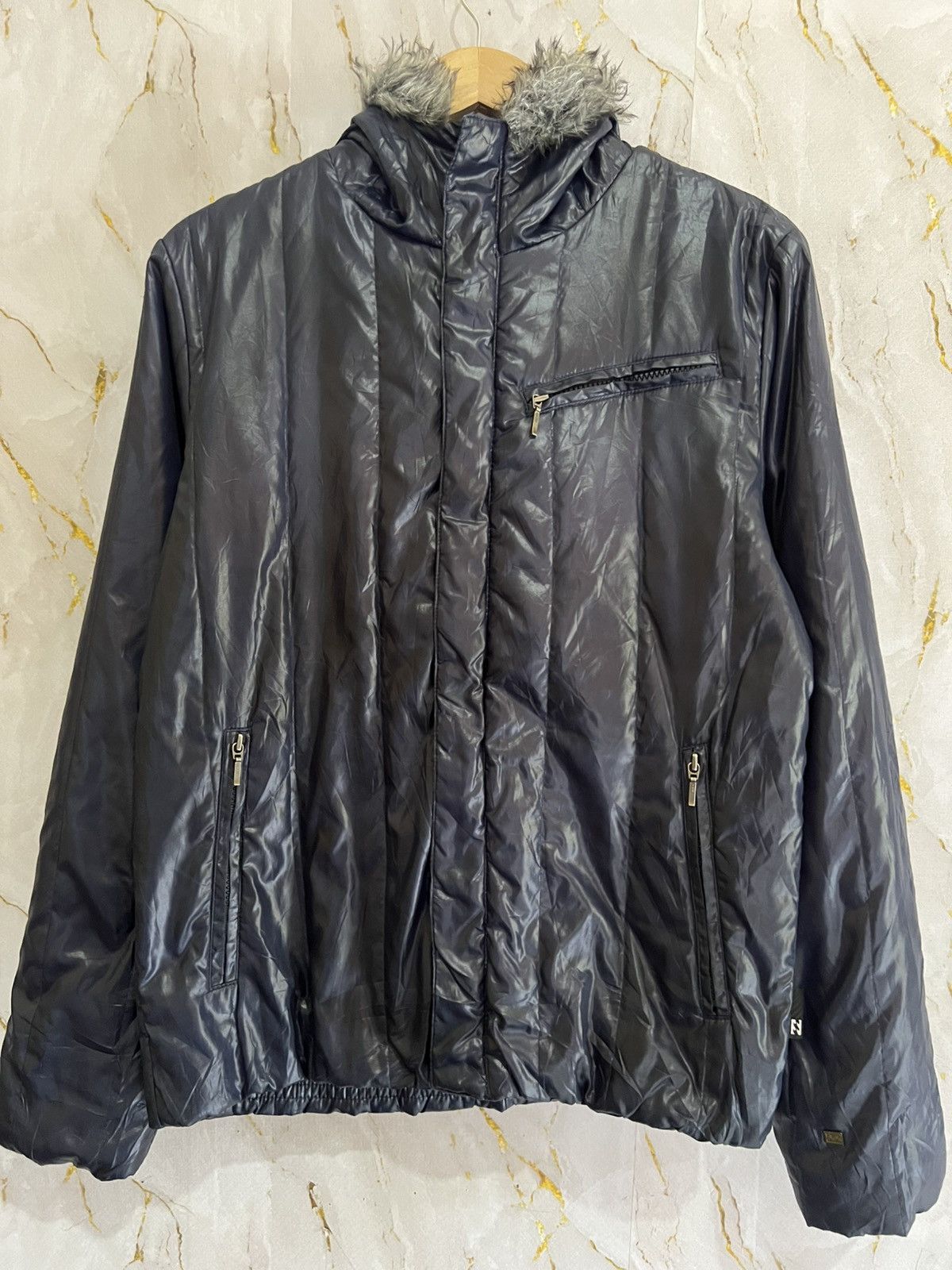 Billabong Vintage Billabong Down Puffer Jacket Size US M / EU 48-50 / 2 - 1 Thumbnail