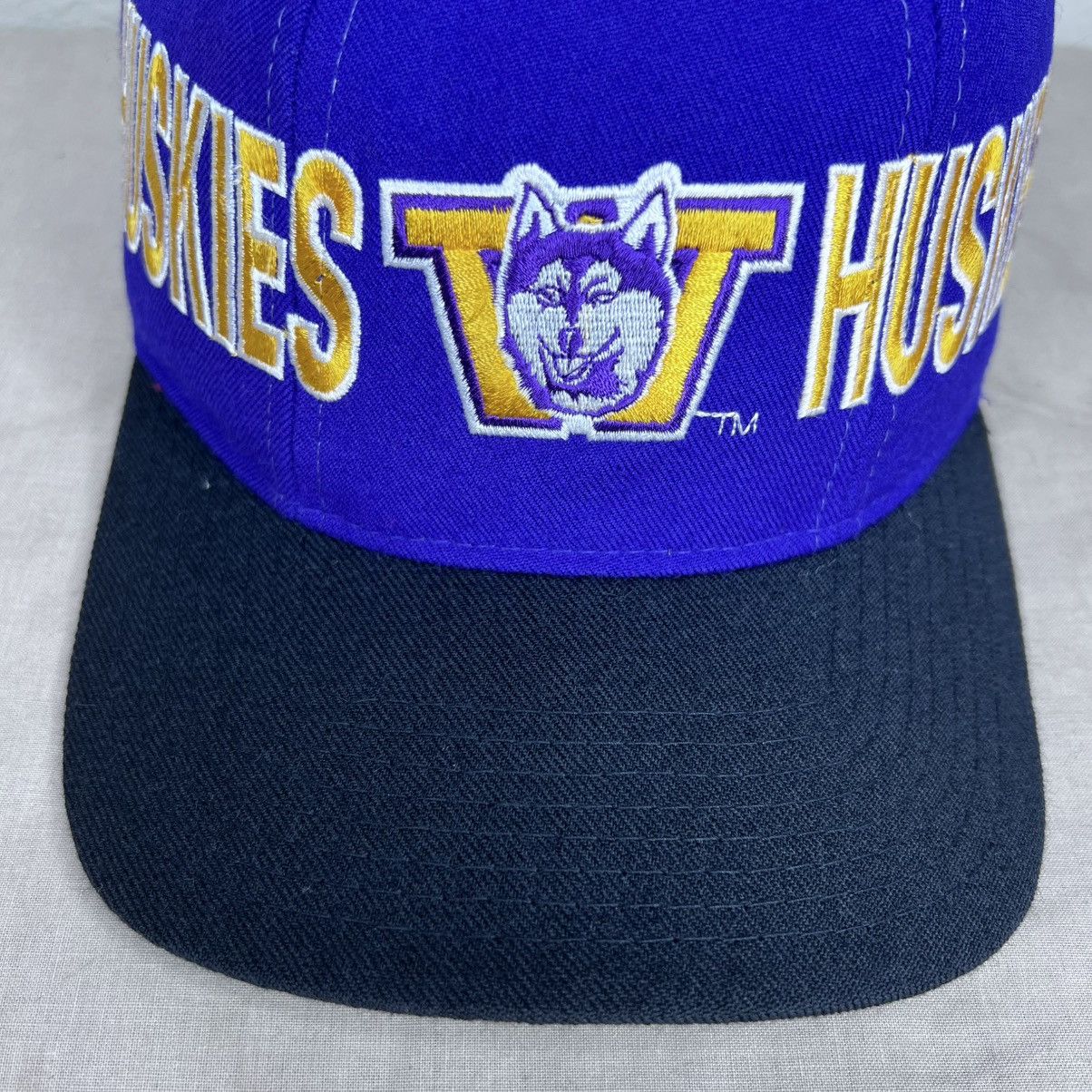 Starter Vintage 1990s Washington Huskies Starter Tri Power Snapback Size ONE SIZE - 3 Thumbnail