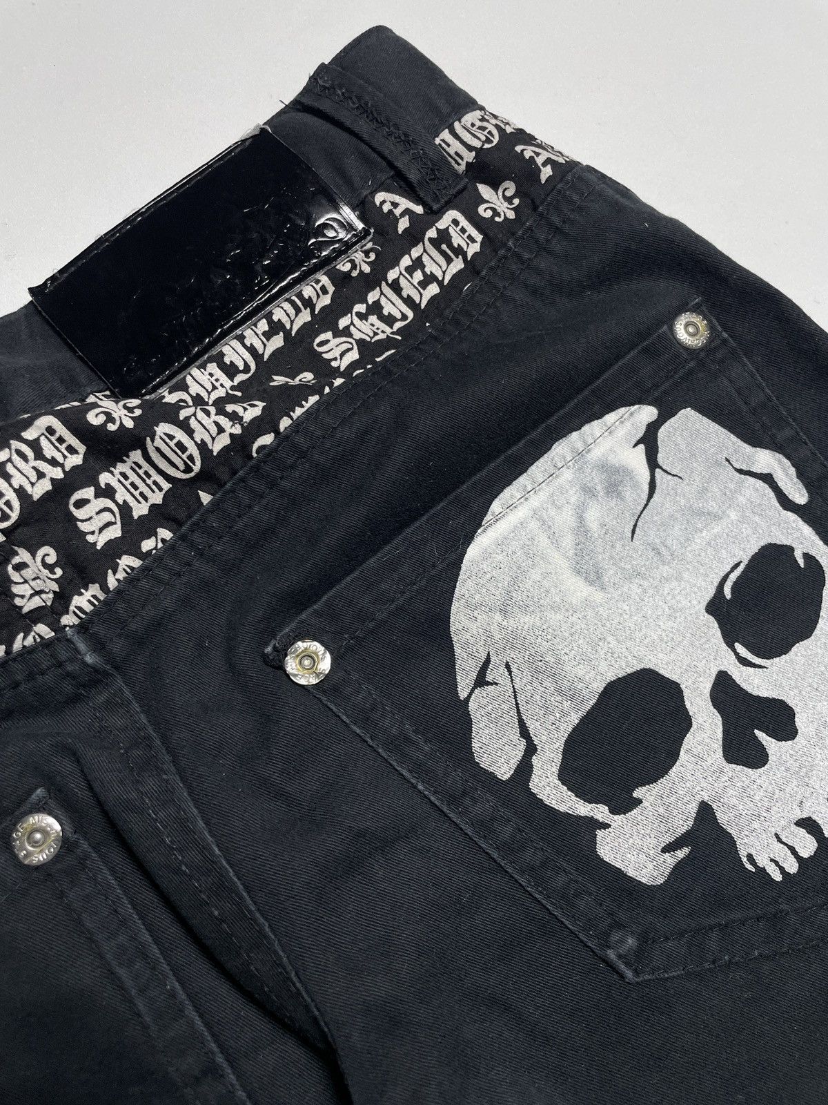 If Six Was Nine 2000’s Nothing Changes Unless I Act - Gothic Pants Size US 29 - 11 Thumbnail