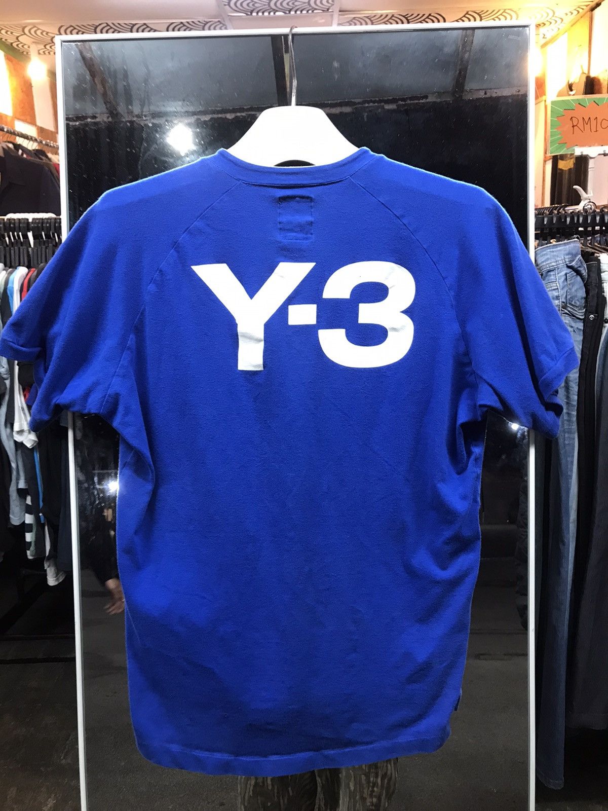 Designer × Y-3 × Yohji Yamamoto Y-3 Yohji Yamamoto Tee Shirt Size US M / EU 48-50 / 2 - 3 Thumbnail