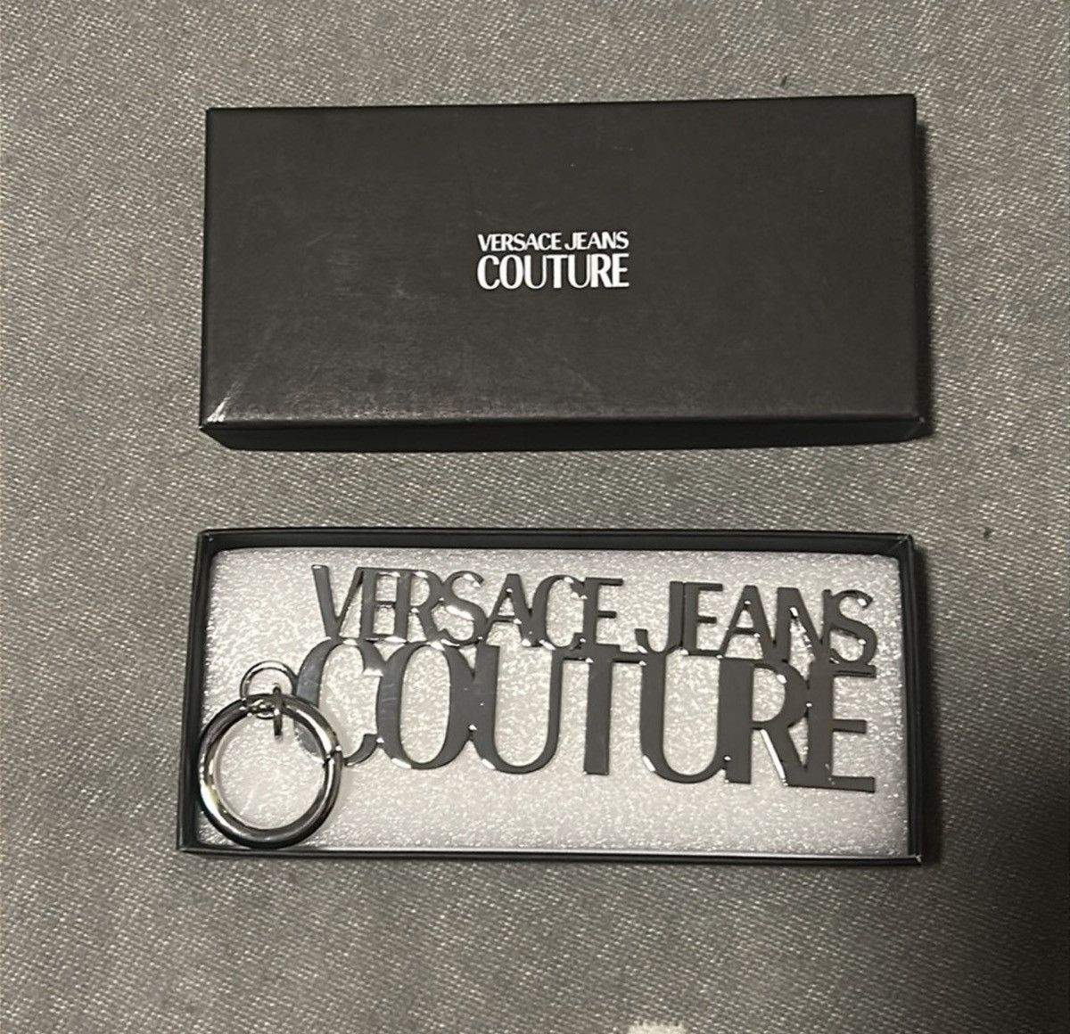 Versace Jeans Couture Versace Jeans Couture Logo Keychain / Bag Charm New w/ Box Size ONE SIZE - 2 Thumbnail