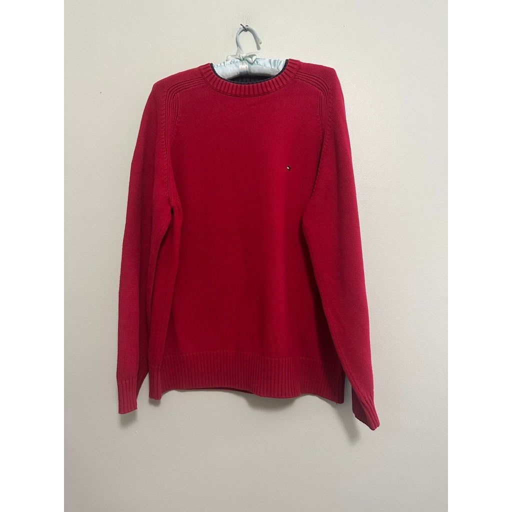 Tommy Hilfiger Tommy Hilfiger red sweater size L Size US L / EU 52-54 / 3 - 2 Thumbnail