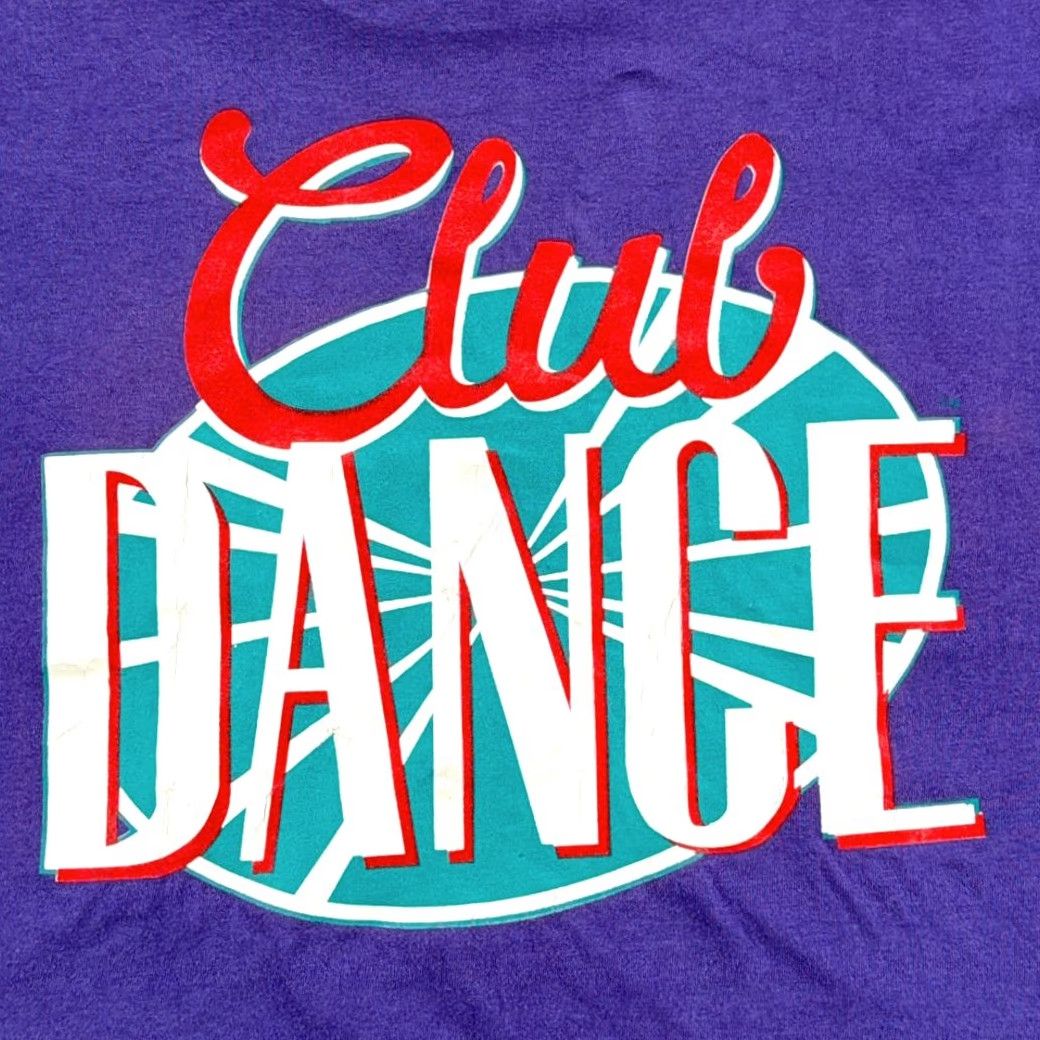 Vintage VINTAGE Club Dance Shirt Adult EXTRA LARGE Purple Tennessee Country TNN USA 90s Size US XL / EU 56 / 4 - 2 Thumbnail