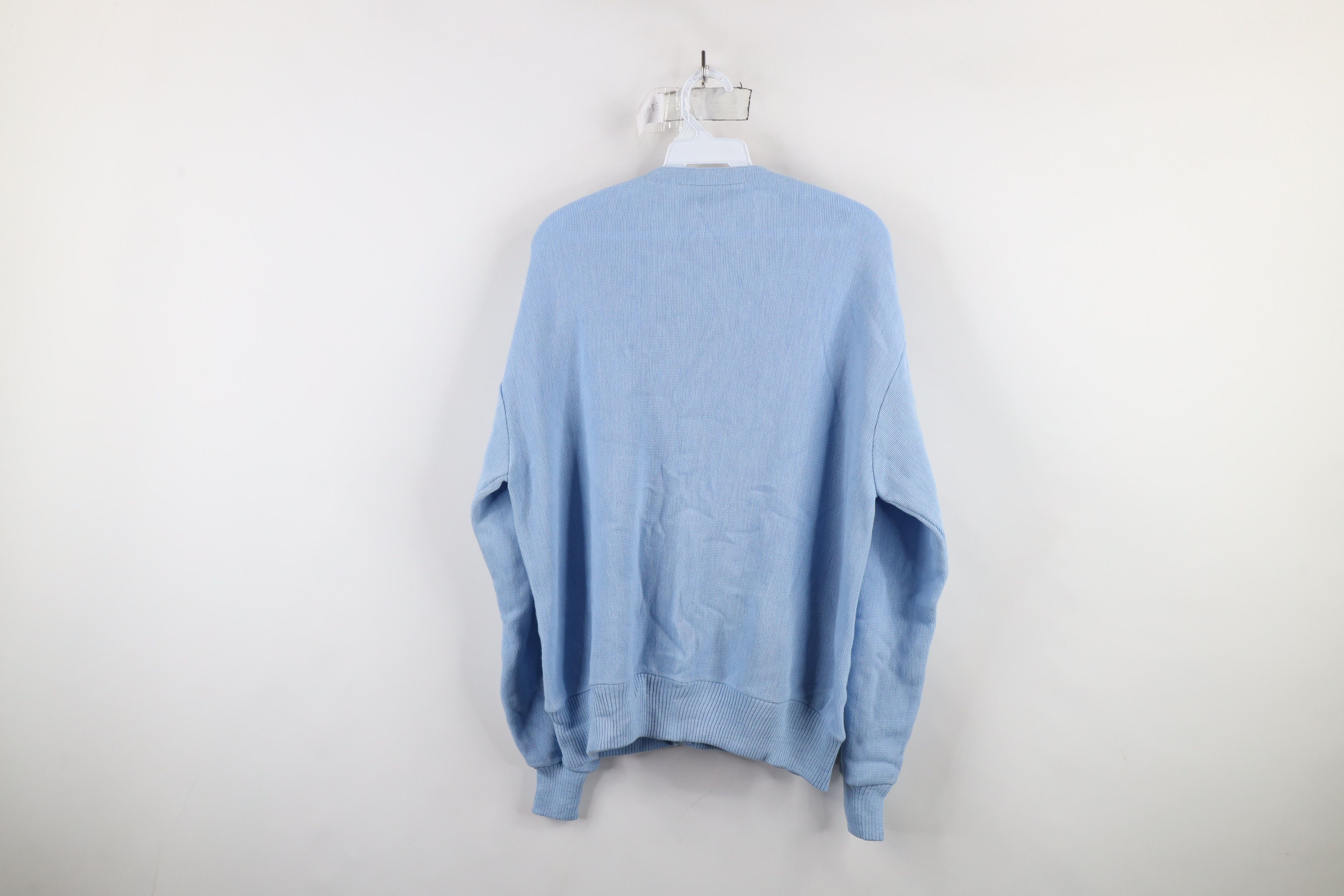 Vintage Vintage 70s Streetwear Cardigan Sweater Carolina Blue USA Size US L / EU 52-54 / 3 - 8 Thumbnail