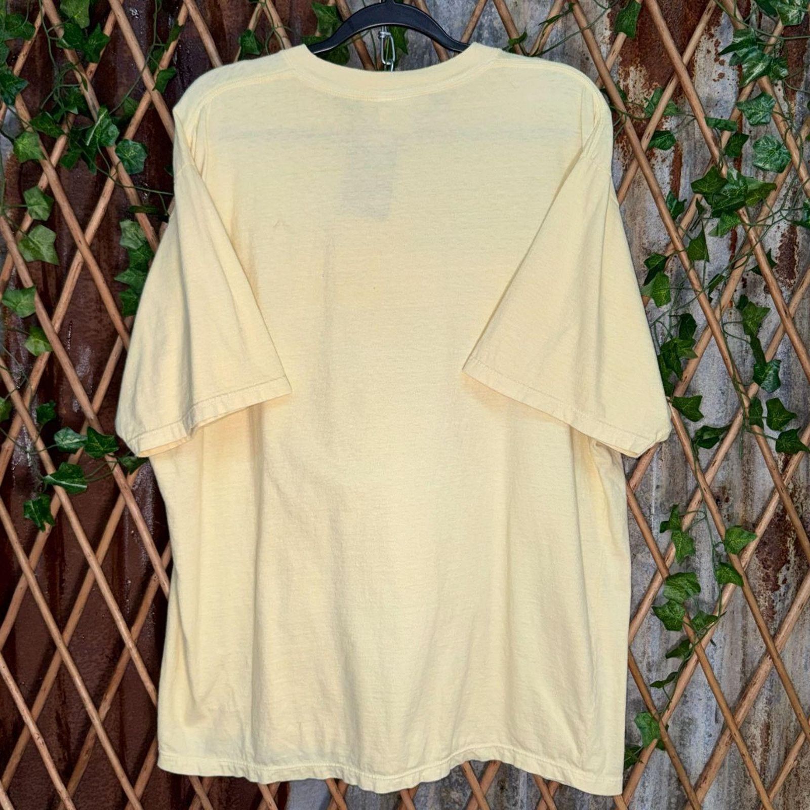 CINCH Vintage y2k cinch floral spellout 1990s/2000s creme t-shirt Size US XL / EU 56 / 4 - 2 Thumbnail