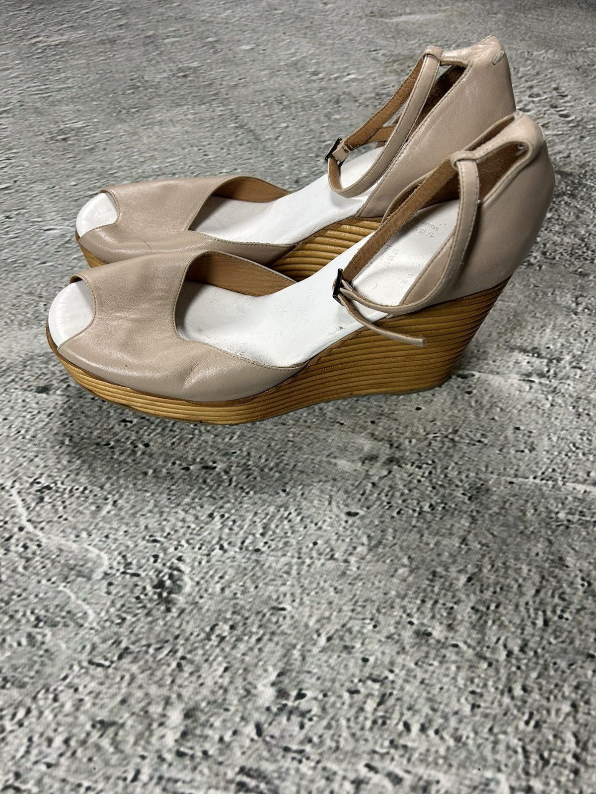 Maison Margiela Maison Martin Margiela High Heels Leather Sandals Size US 9 / IT 39 - 1 Thumbnail