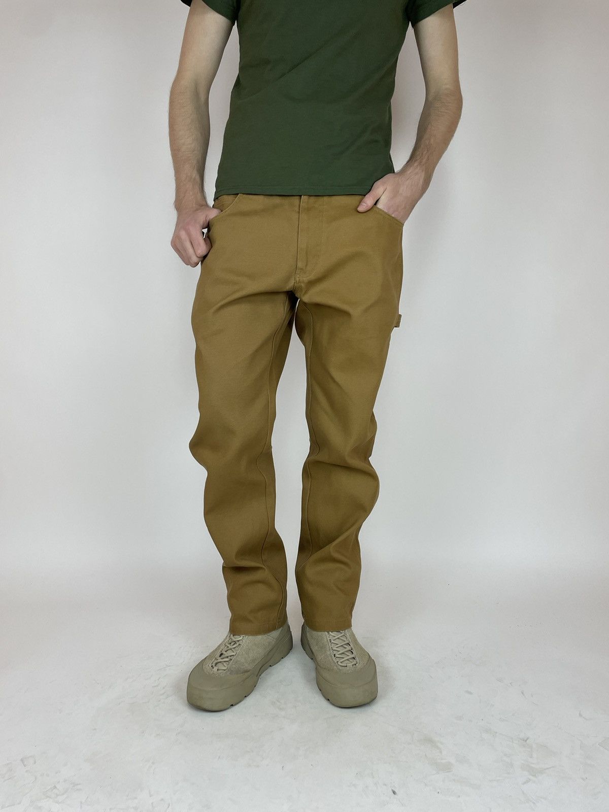 Dickies Williamson - Dickies Mens Orange denim work pants size W36 Size US 36 / EU 52 - 2 Thumbnail