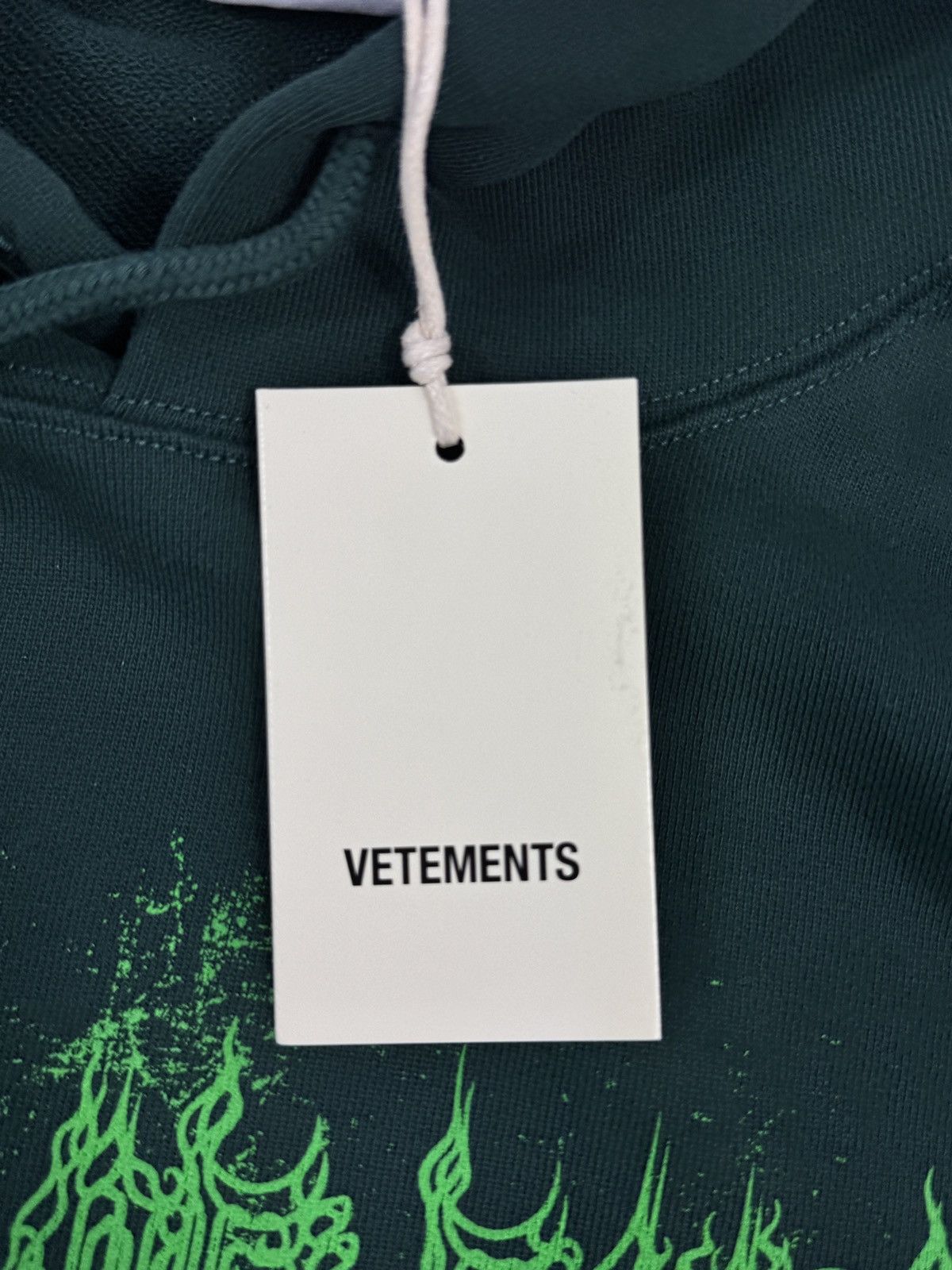 Vetements x CRADLE OF FILTH NYMPHETAMINE OVERSIZED HOODIE Size US L / EU 52-54 / 3 - 5 Thumbnail