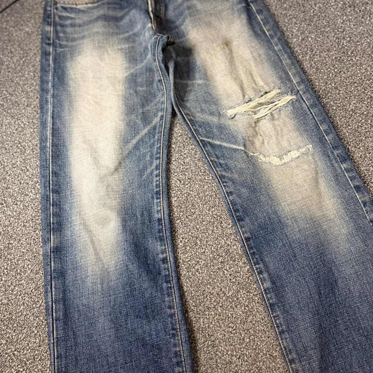 Japanese Brand 🔥🇯🇵 Vintage 90s Japanese Denim Chessking Bobson Distressed Size US 31 - 4 Thumbnail