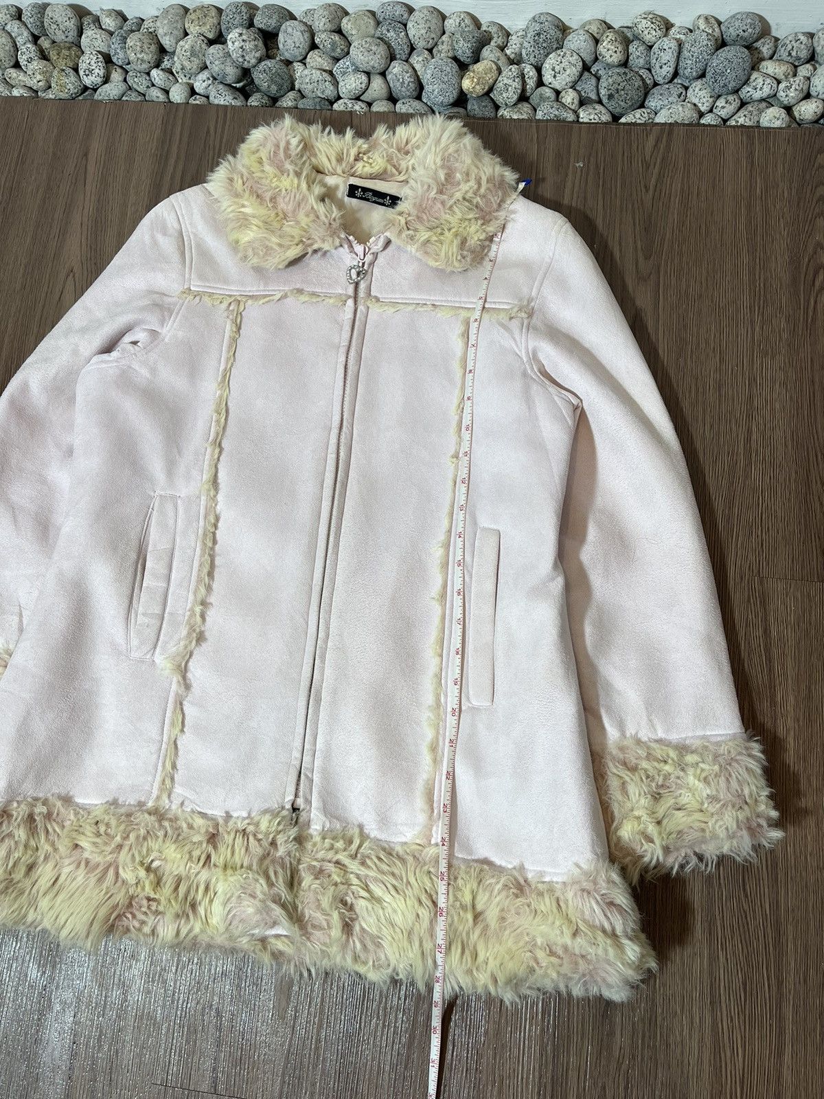 Hysteric Glamour × If Six Was Nine × Japanese Brand Begum Japan Candy Fur Collar Suede Jacket Size US L / EU 52-54 / 3 - 11 Thumbnail