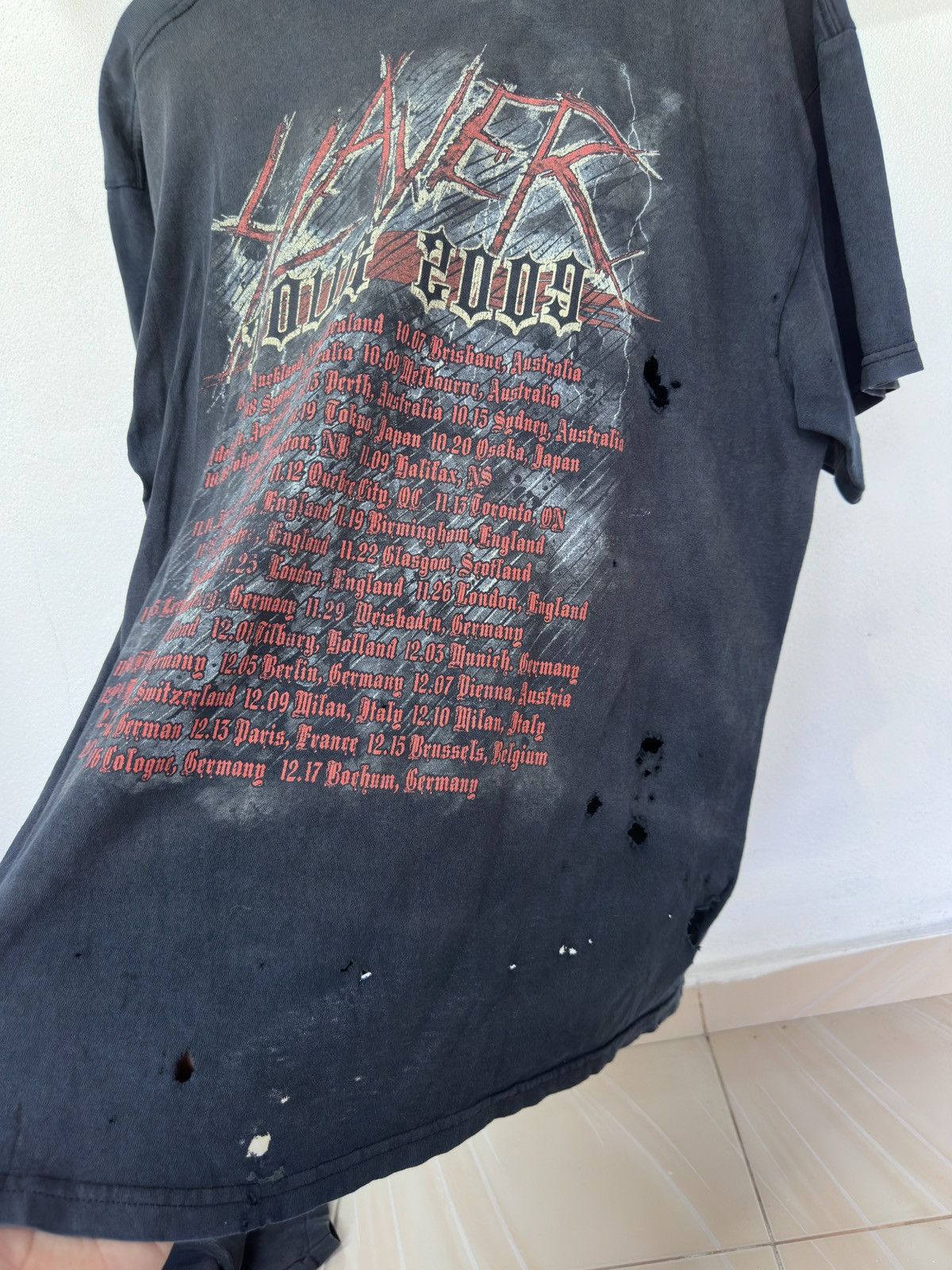 Other Vtg 2009 Slayer Size US L / EU 52-54 / 3 - 3 Thumbnail