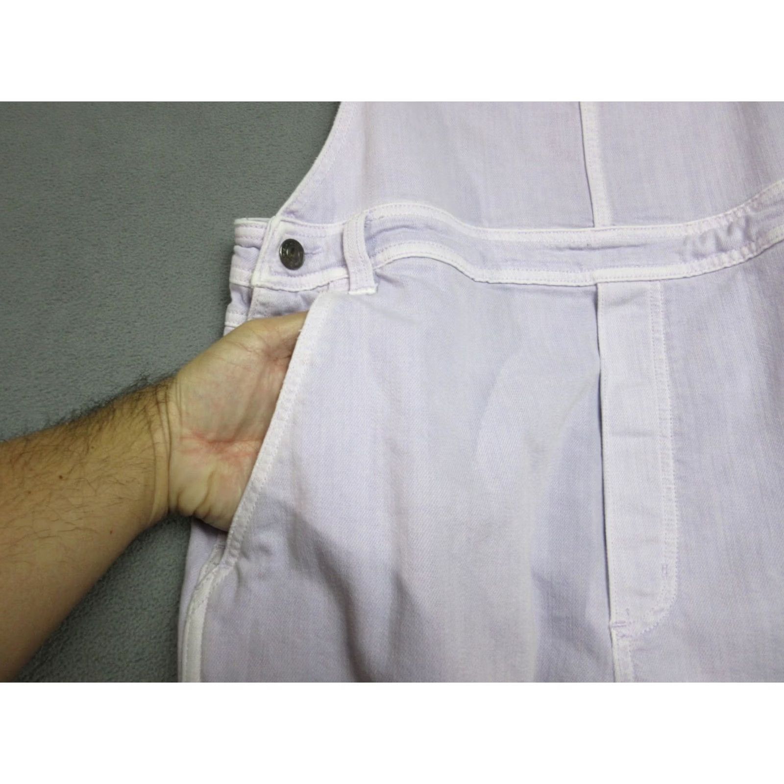 Vintage Aerie Overalls Women XL Purple Wide Leg Bib Outdoor Cute lookin' rly Imo Size 40" / US 18 - 6 Thumbnail