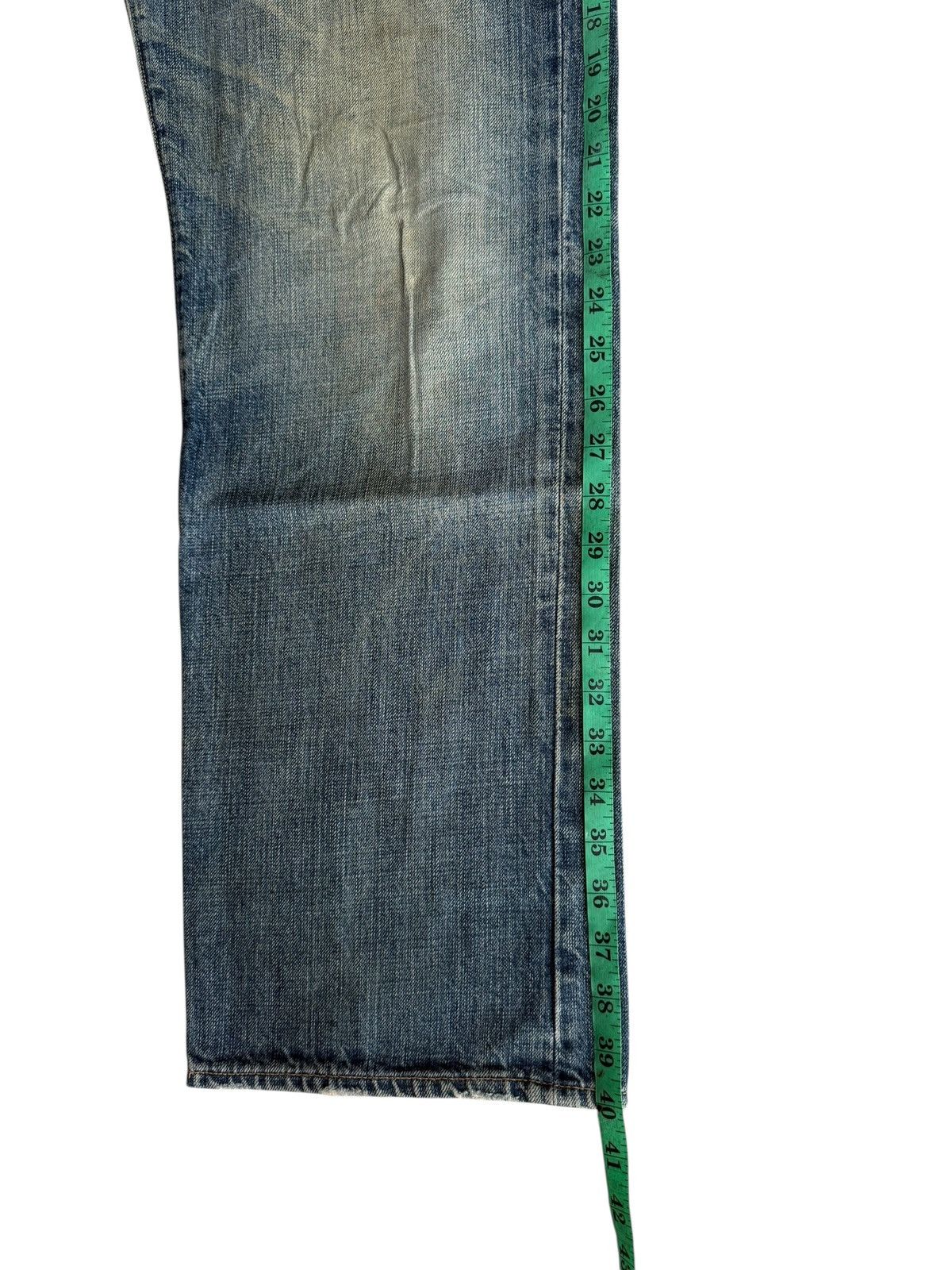 Gap Vintage Y2K Gap Baggy Distressed Nice Design Denim Jeans Size US 33 - 13 Thumbnail
